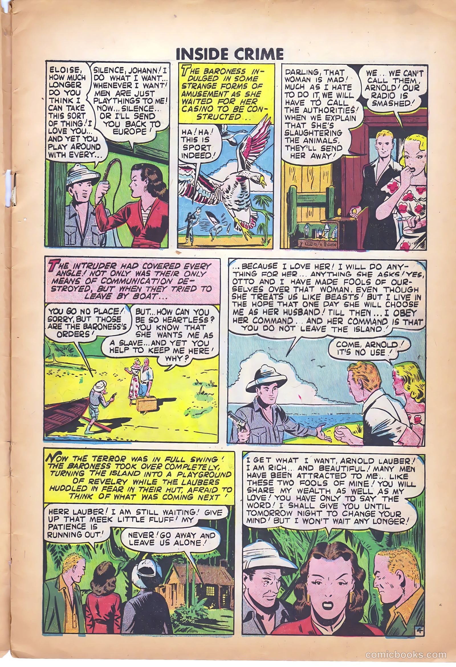 Inside Crime #2 (1950) — page 5 of 28