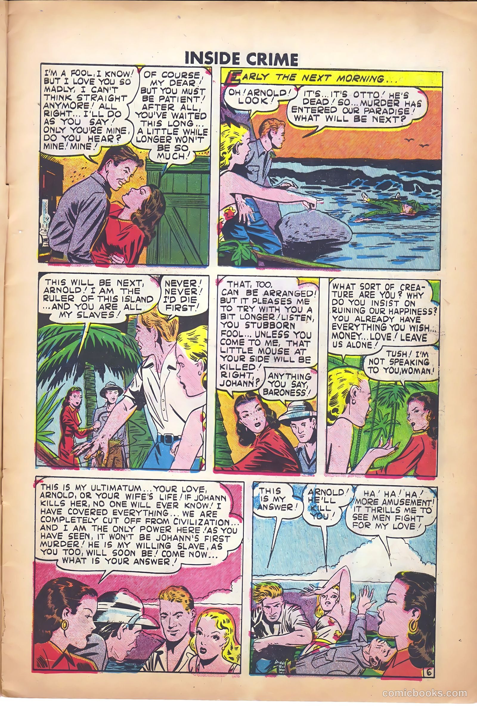 Inside Crime #2 (1950) — page 7 of 28