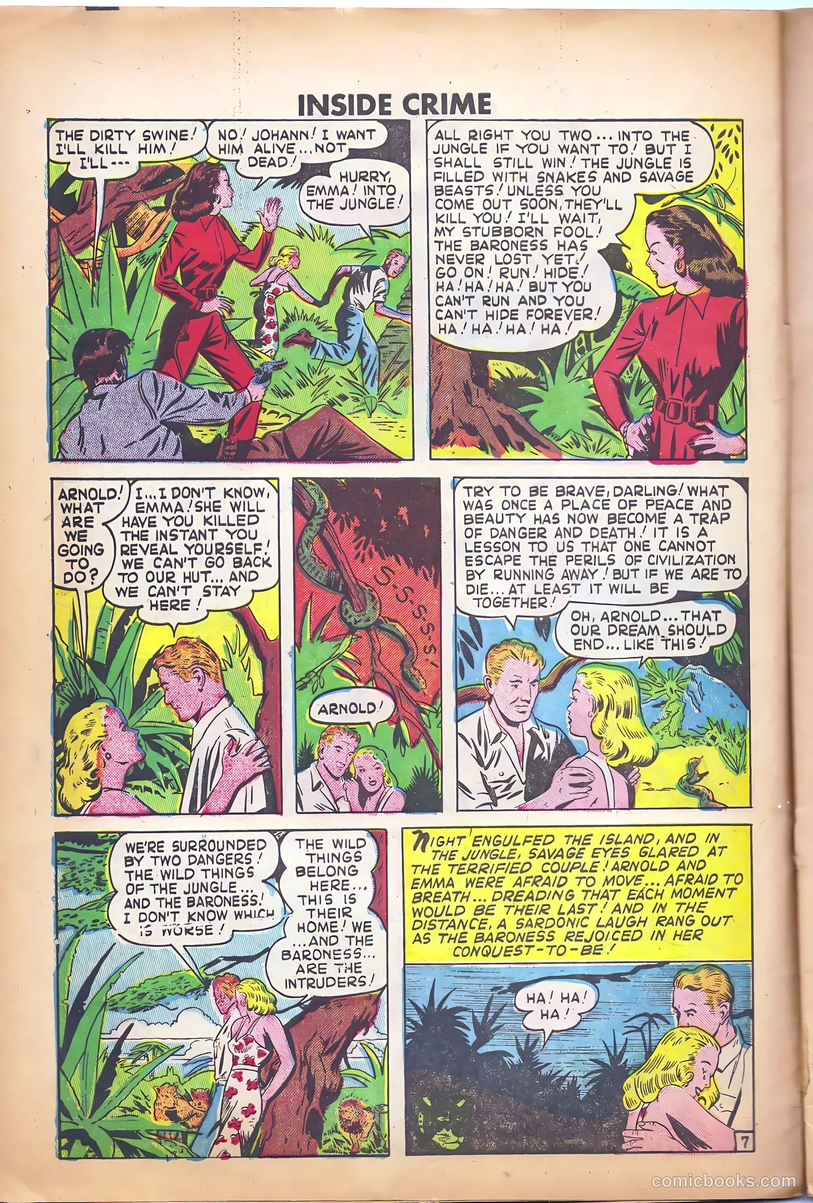 Inside Crime #2 (1950) — page 8 of 28