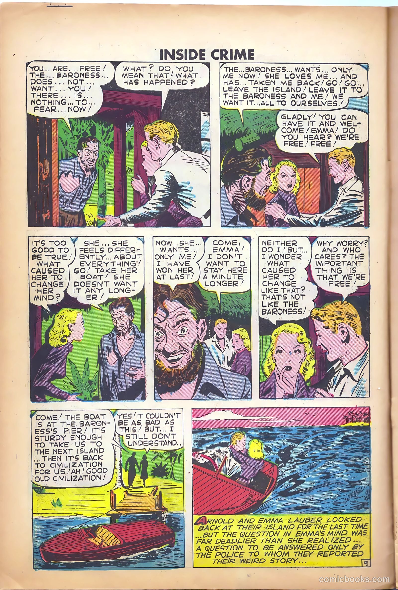 Inside Crime #2 (1950) — page 10 of 28