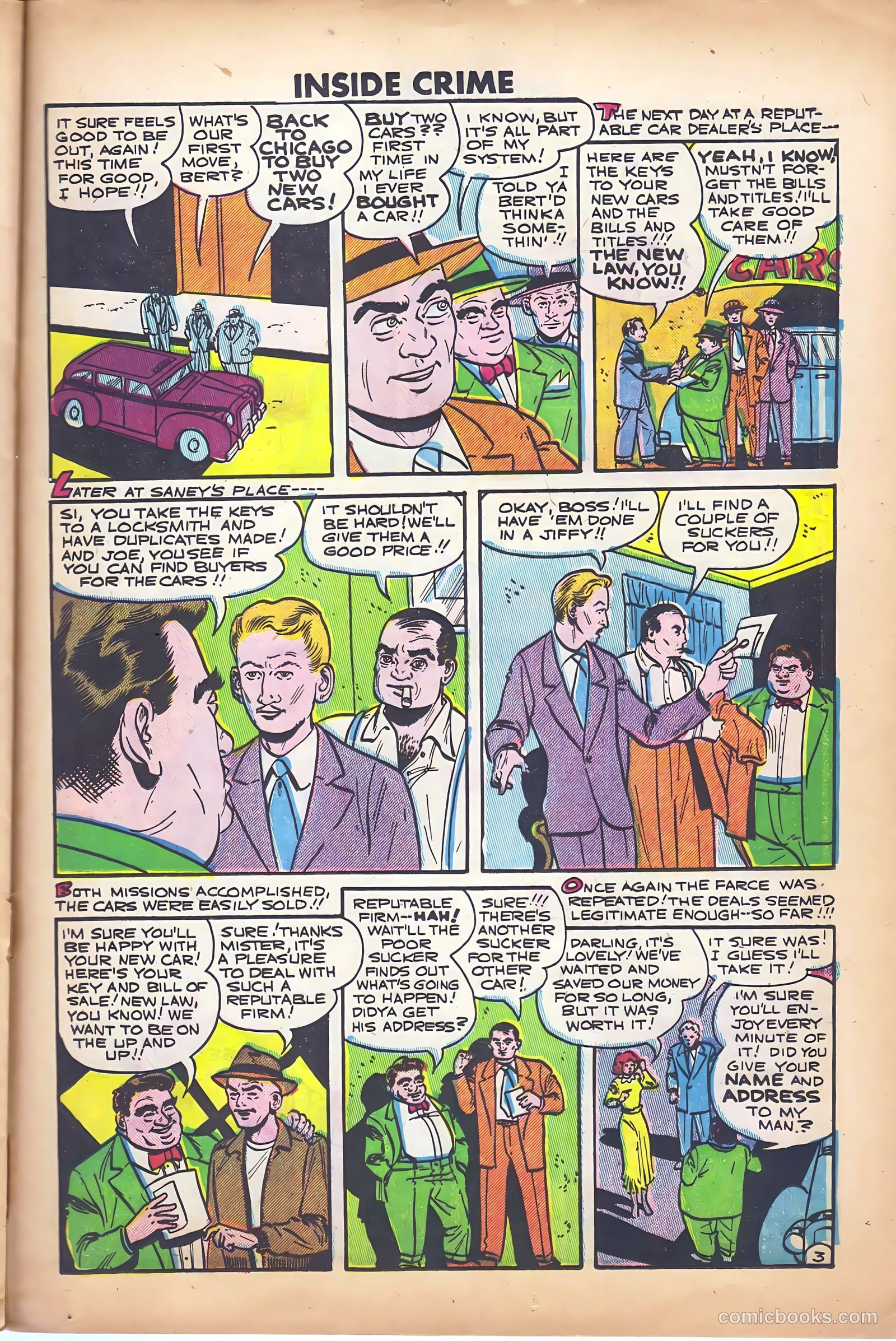 Inside Crime #2 (1950) — page 22 of 28
