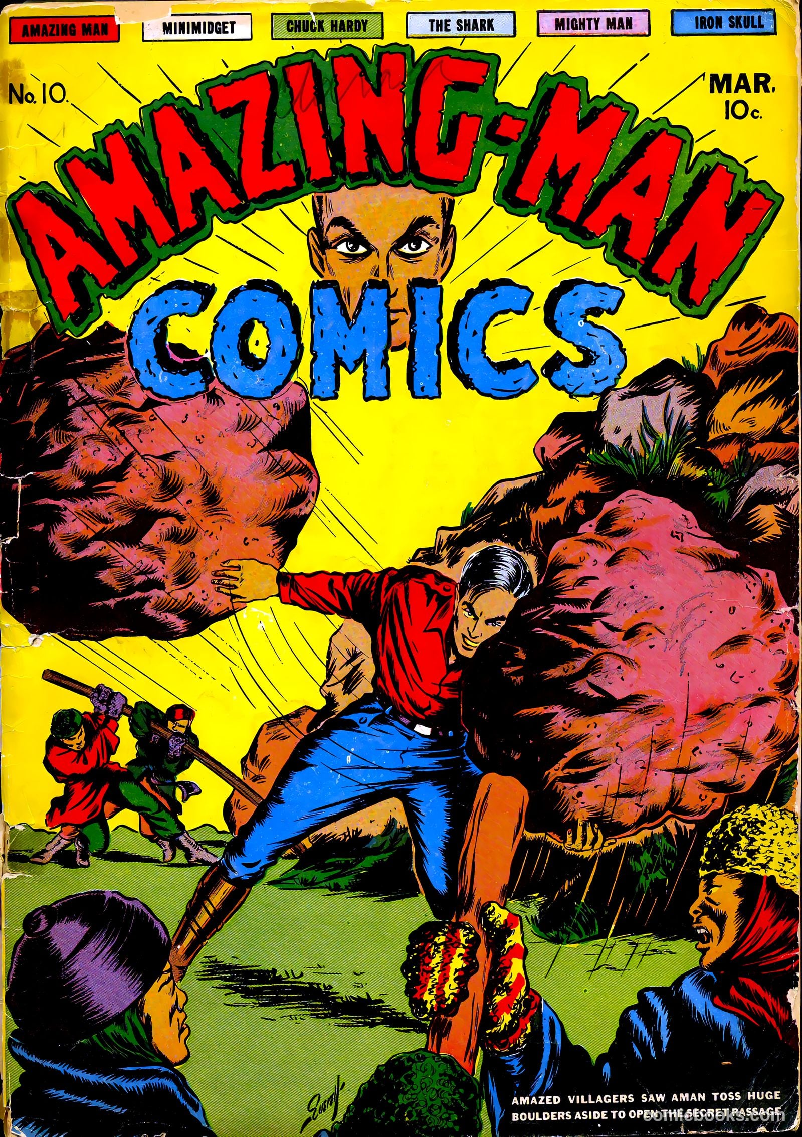 Amazing Man Comics #10