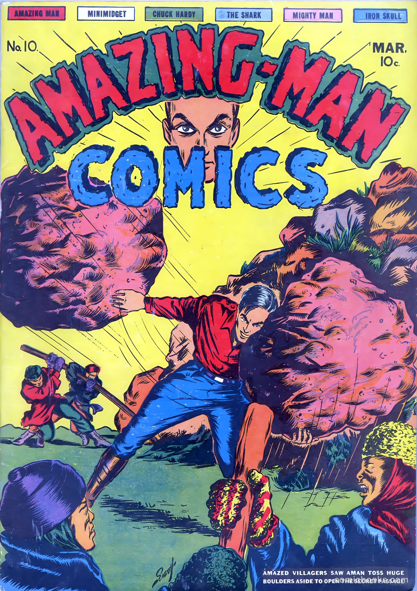 Amazing Man Comics #10 (1940) — page 2 of 70