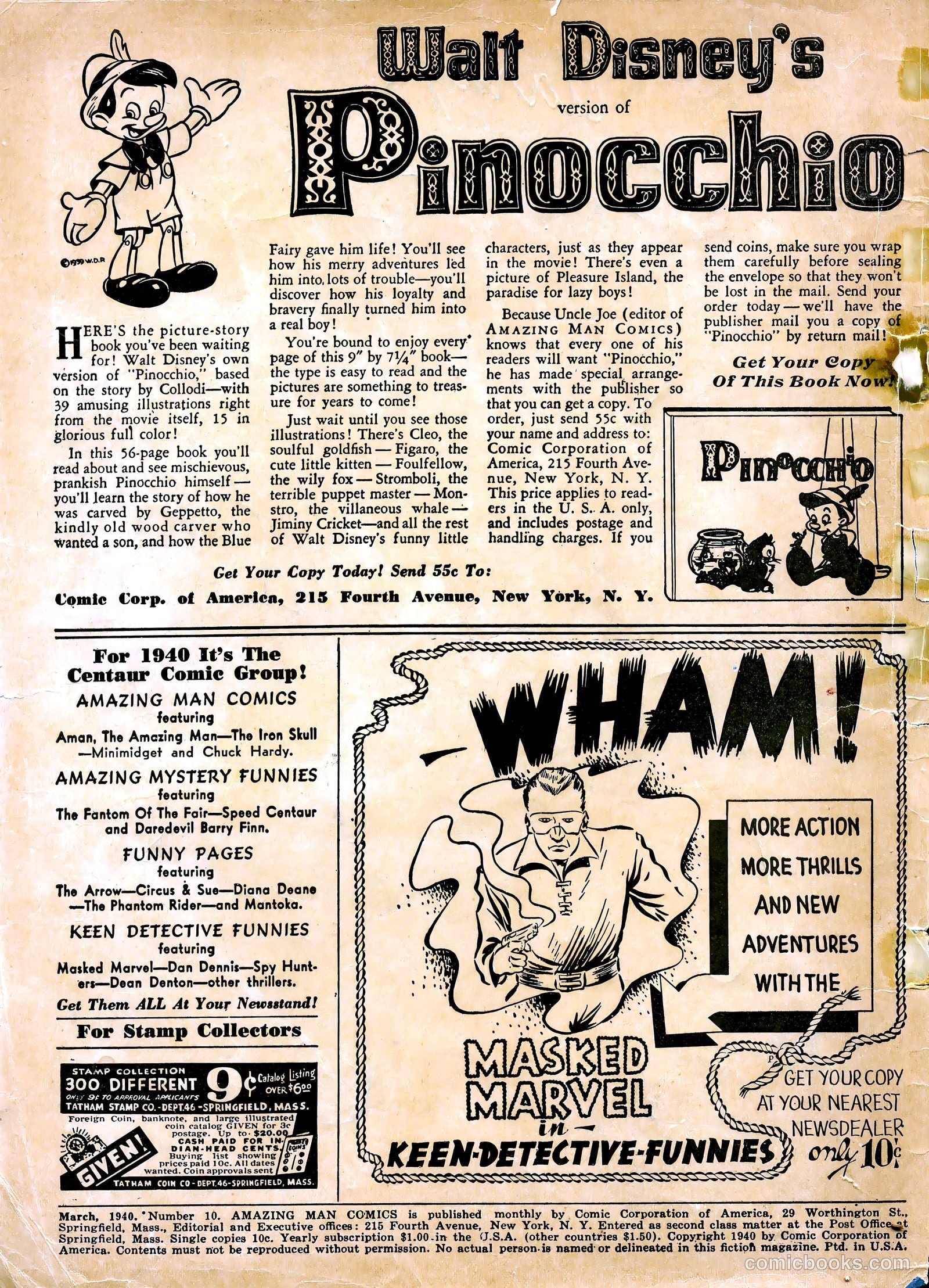 Amazing Man Comics #10 (1940) — page 3 of 70