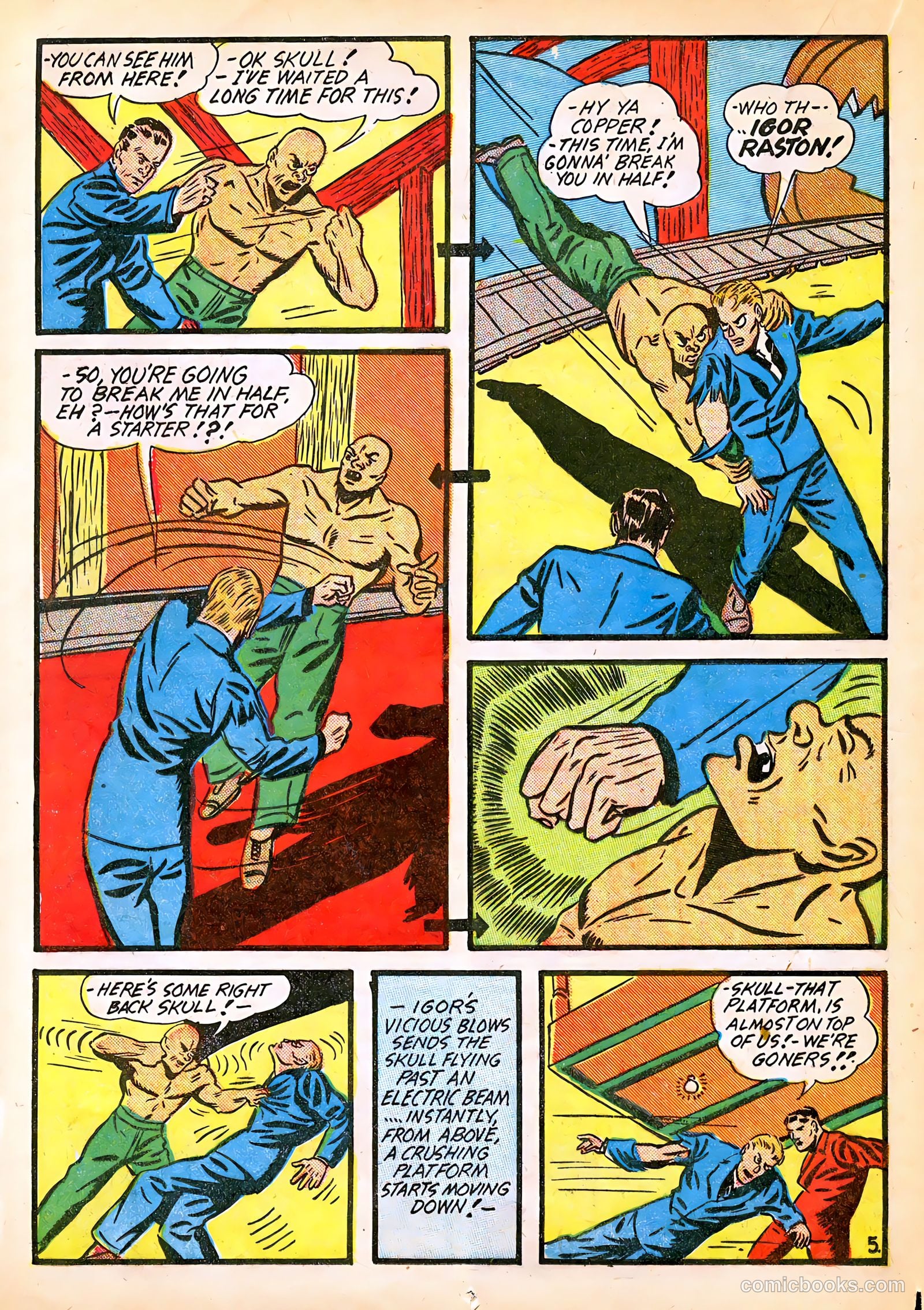 Amazing Man Comics #10 (1940) — page 31 of 70