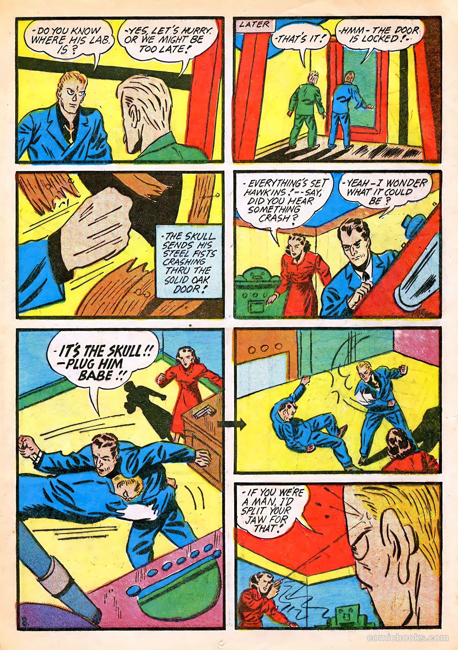 Amazing Man Comics #10 (1940) — page 34 of 70