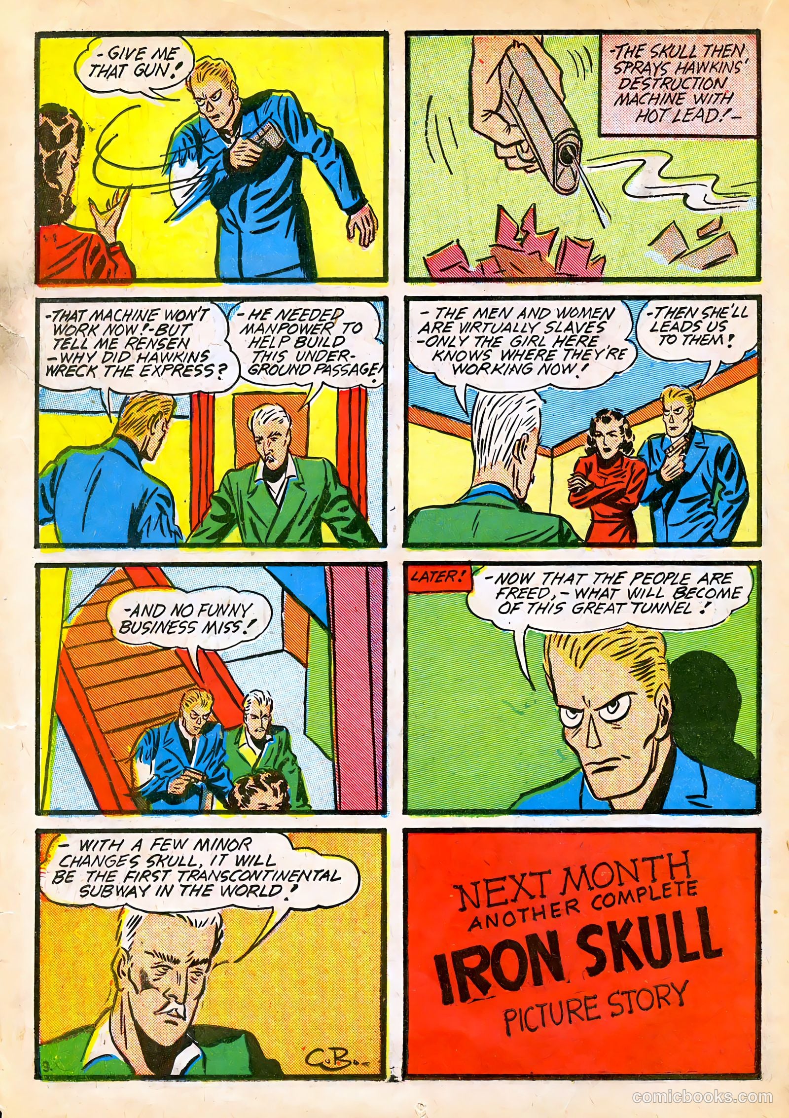 Amazing Man Comics #10 (1940) — page 35 of 70