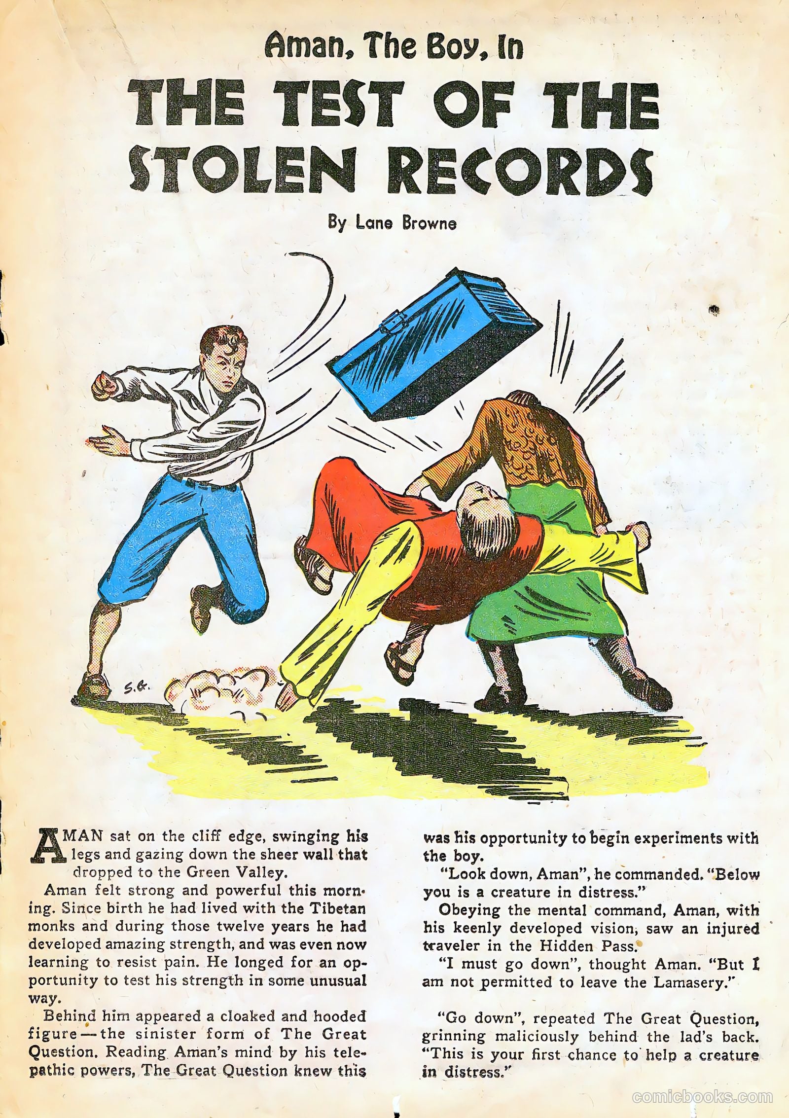Amazing Man Comics #10 (1940) — page 36 of 70
