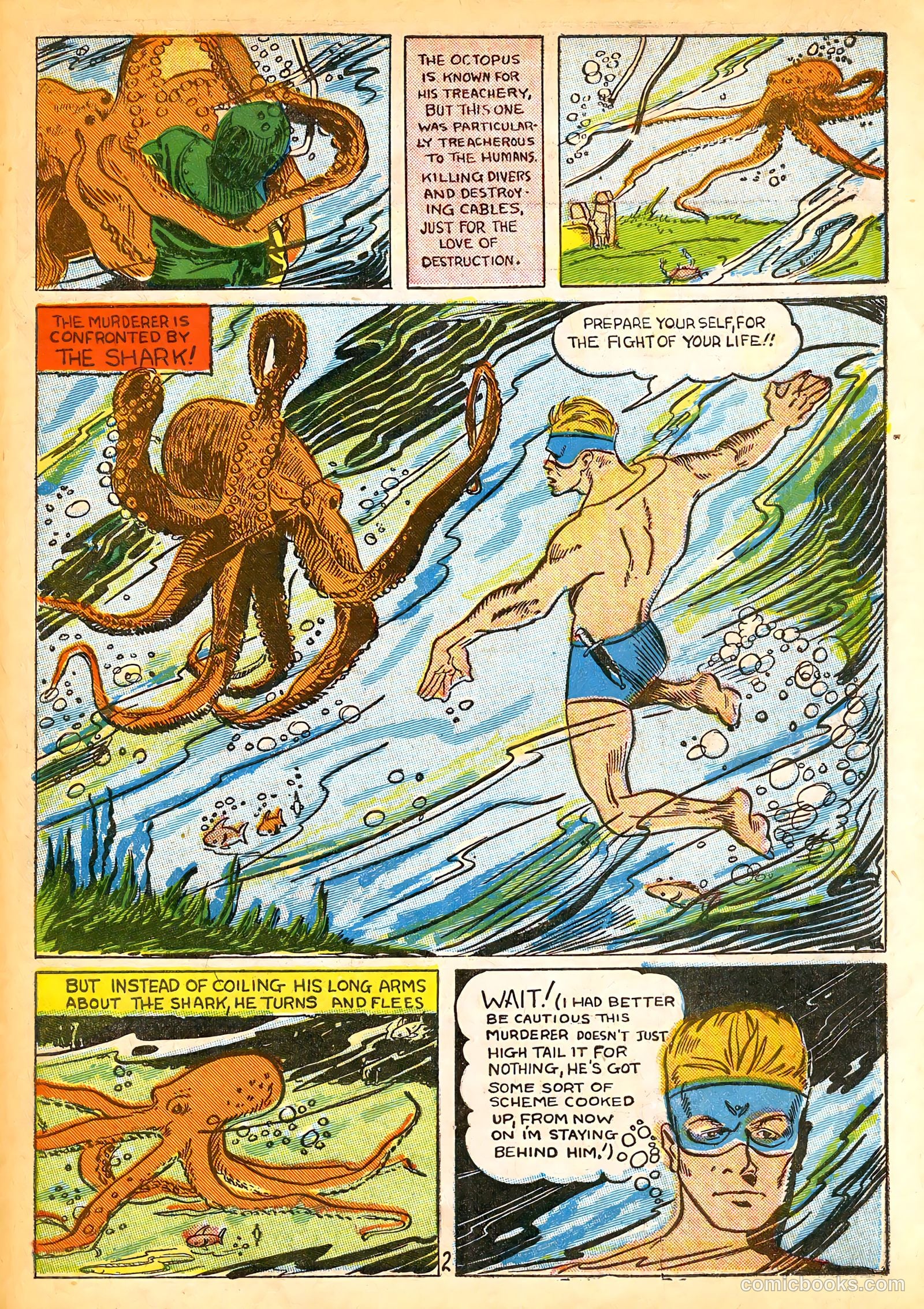 Amazing Man Comics #10 (1940) — page 60 of 70