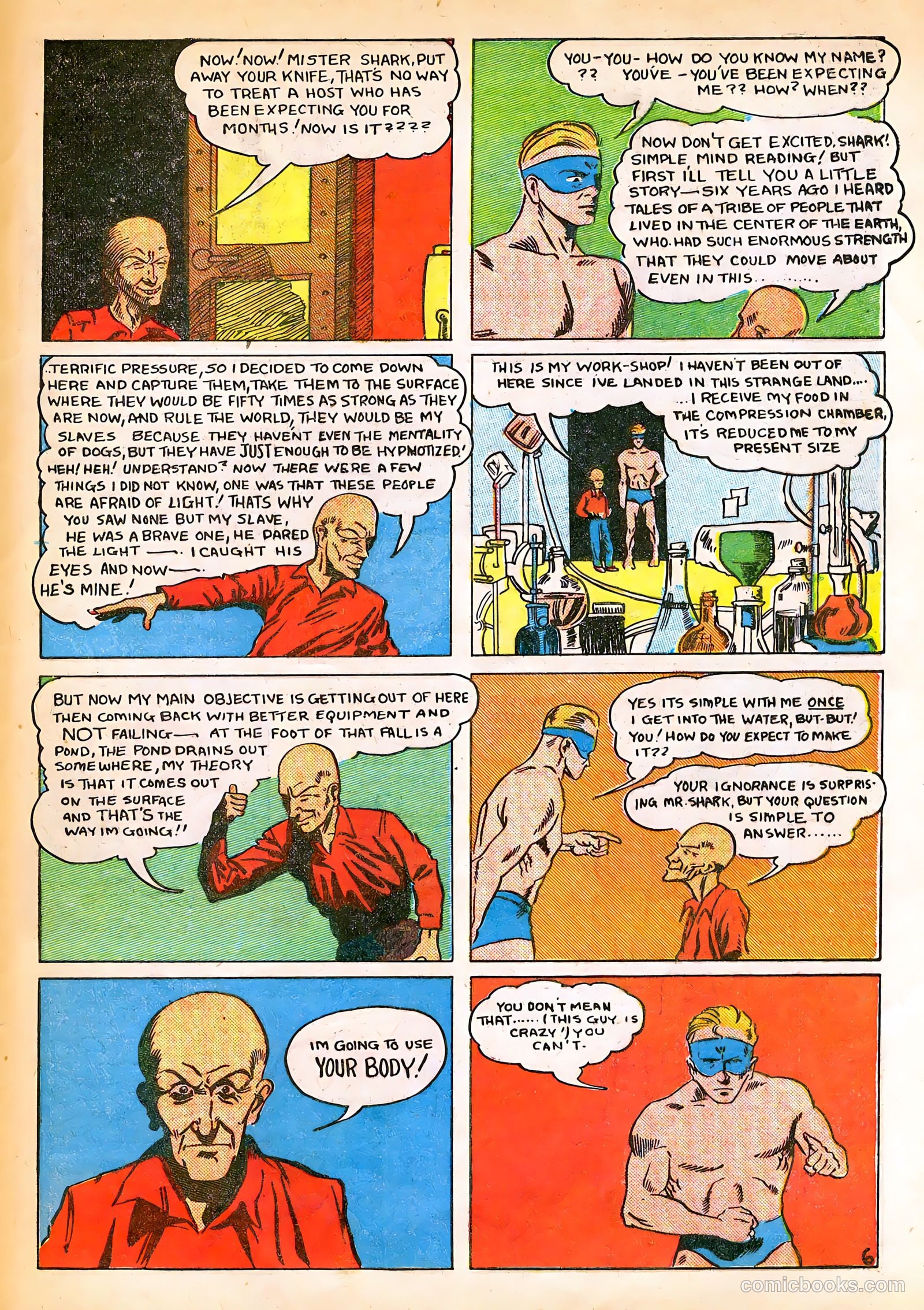 Amazing Man Comics #10 (1940) — page 64 of 70