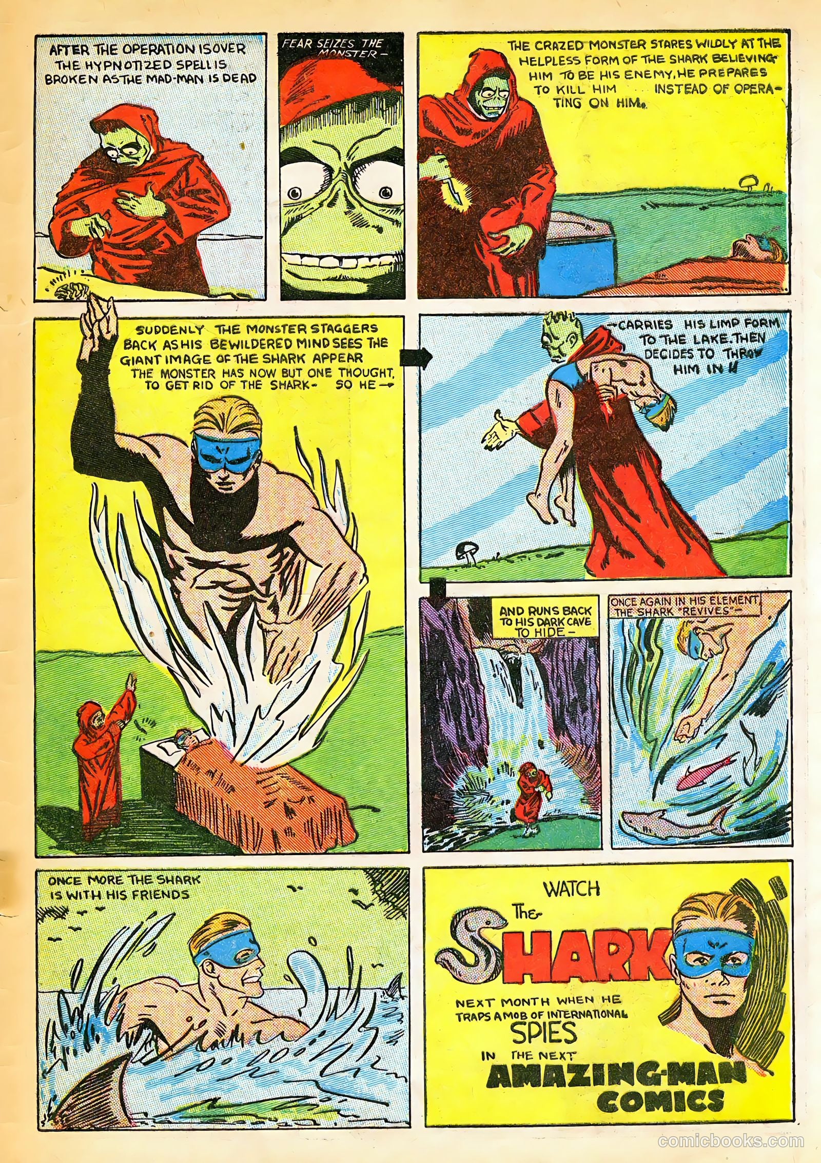 Amazing Man Comics #10 (1940) — page 66 of 70