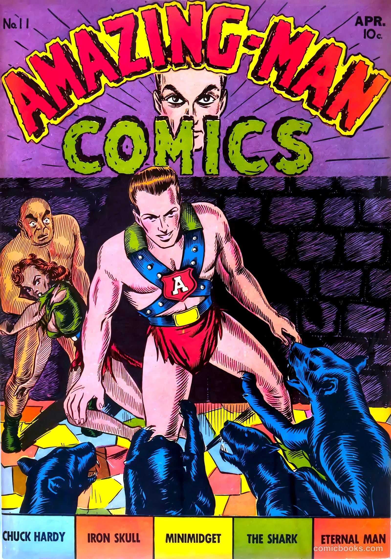 Amazing Man Comics #11