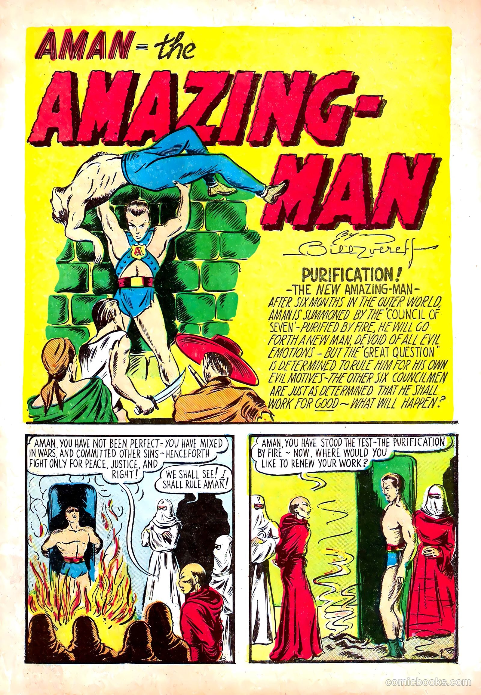 Amazing Man Comics #11 (1940) — page 3 of 68