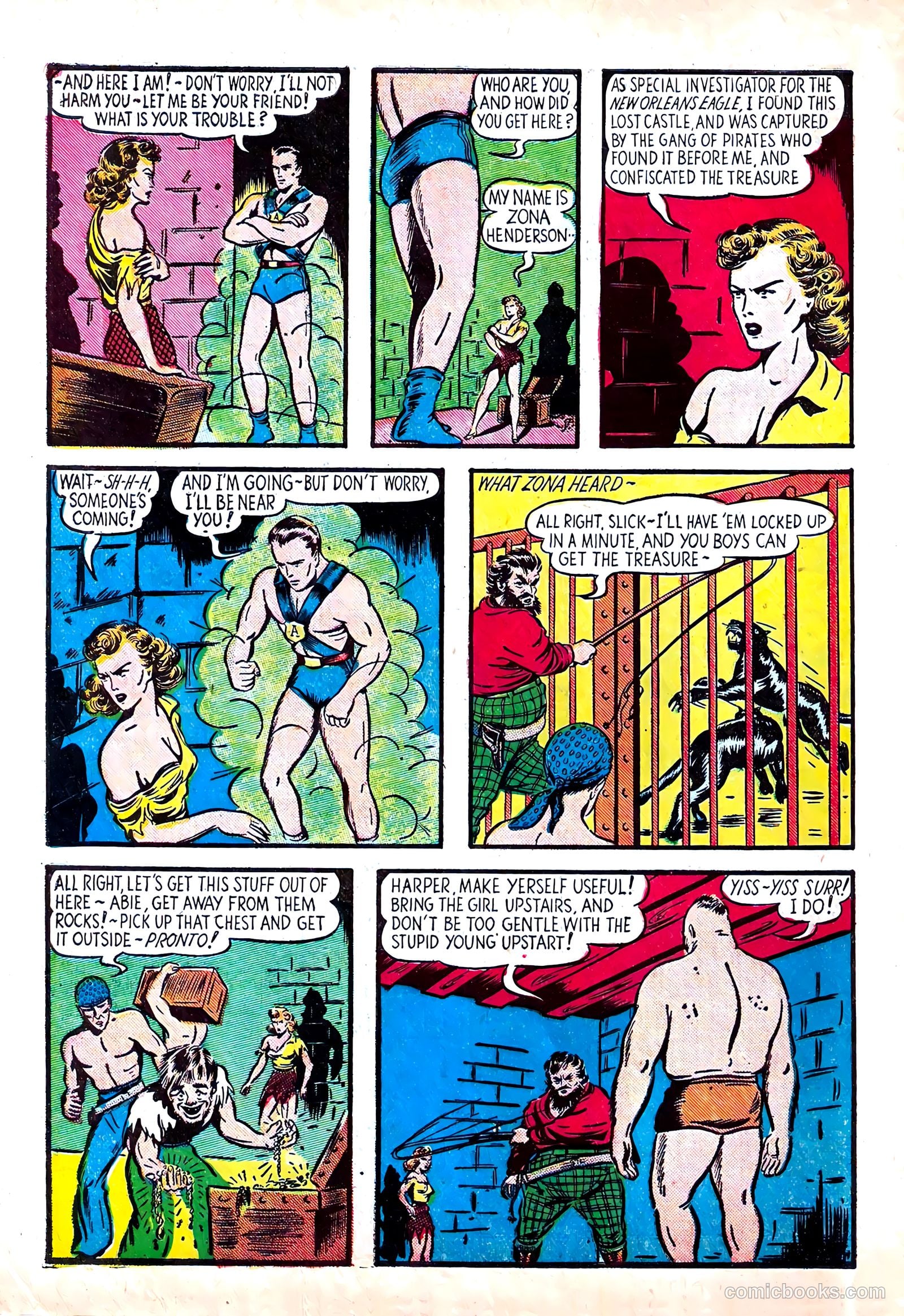 Amazing Man Comics #11 (1940) — page 8 of 68