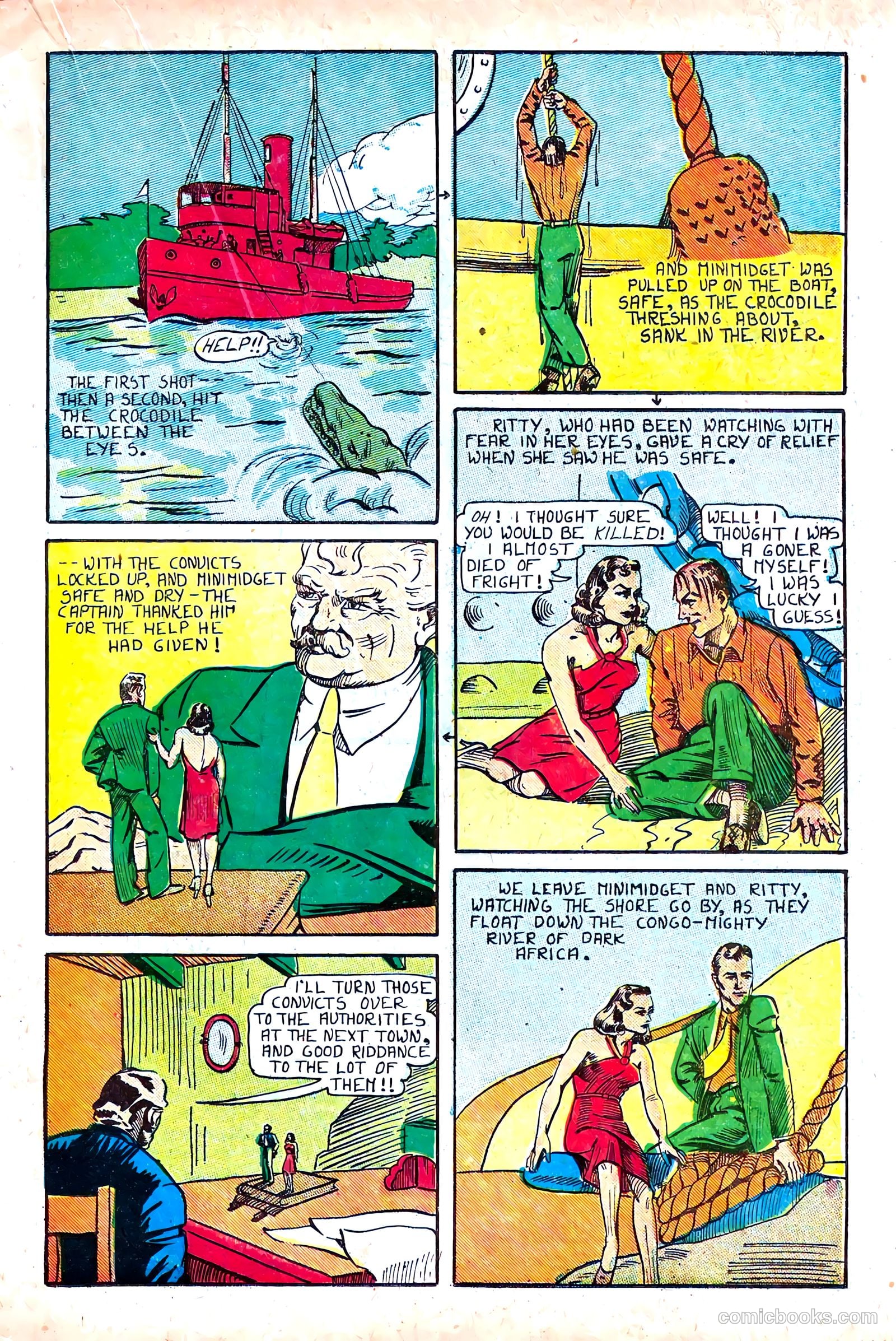 Amazing Man Comics #11 (1940) — page 35 of 68