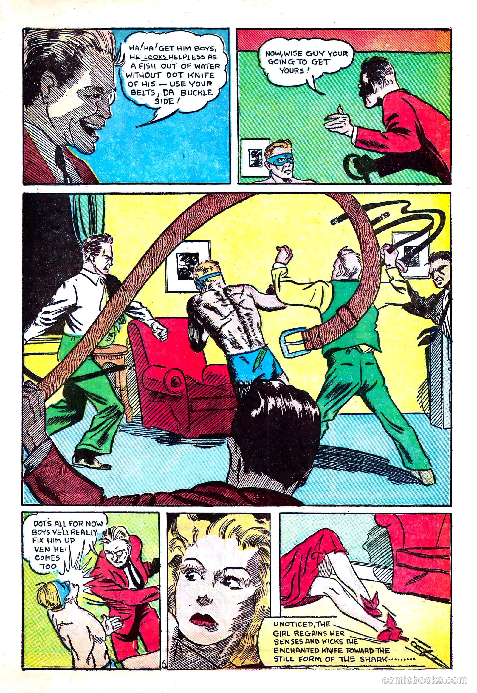 Amazing Man Comics #11 (1940) — page 49 of 68