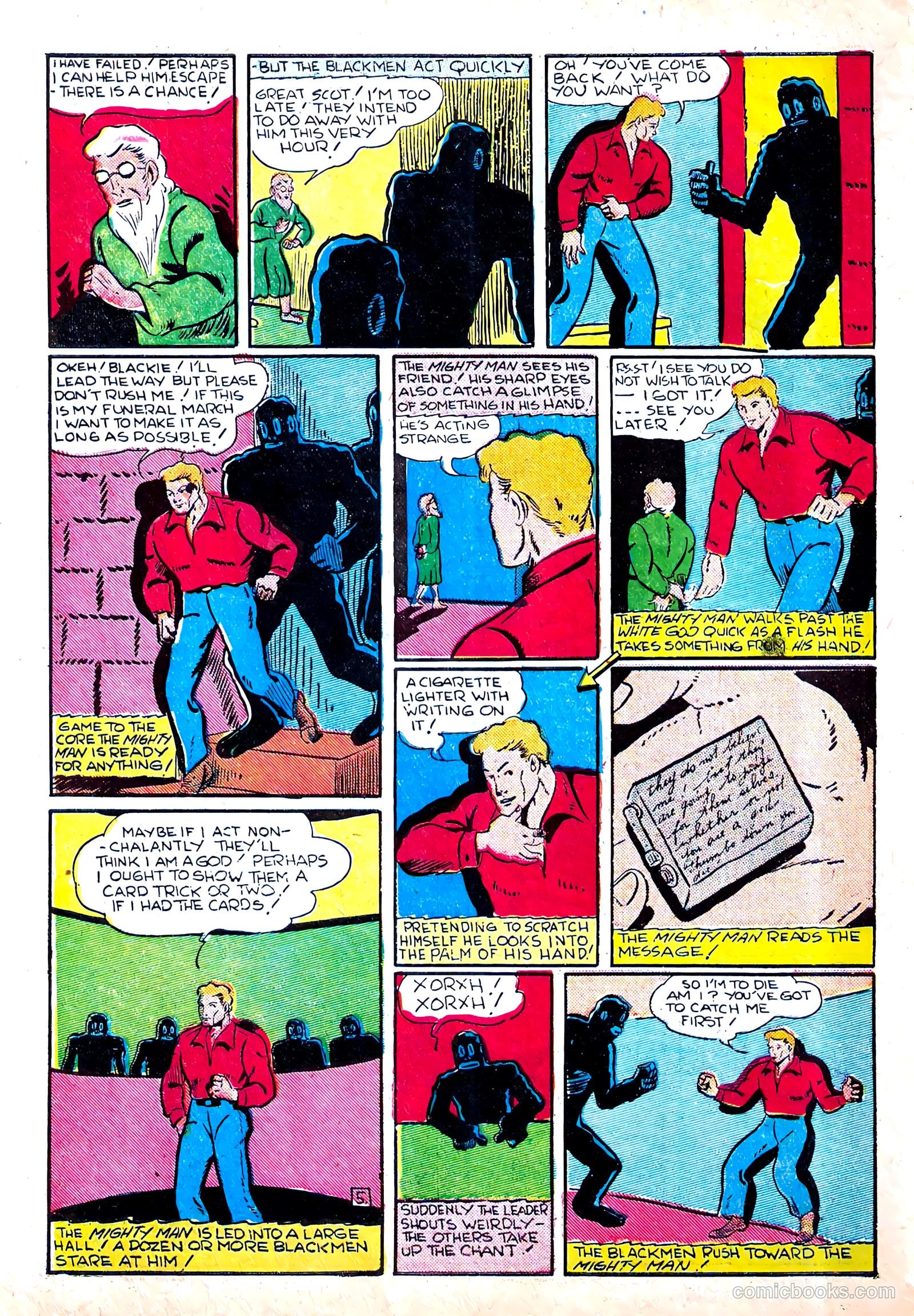 Amazing Man Comics #11 (1940) — page 56 of 68