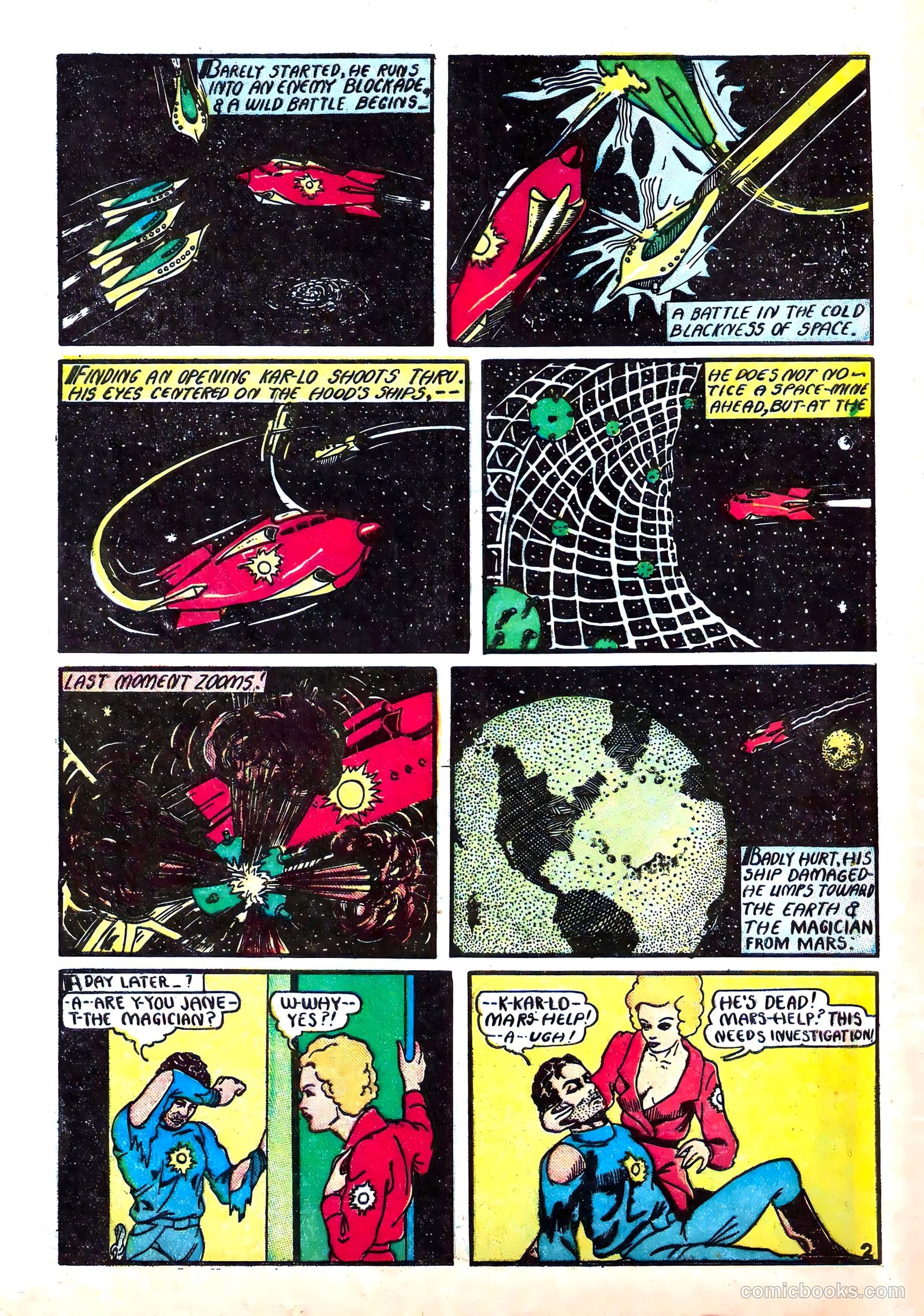 Amazing Man Comics #11 (1940) — page 60 of 68