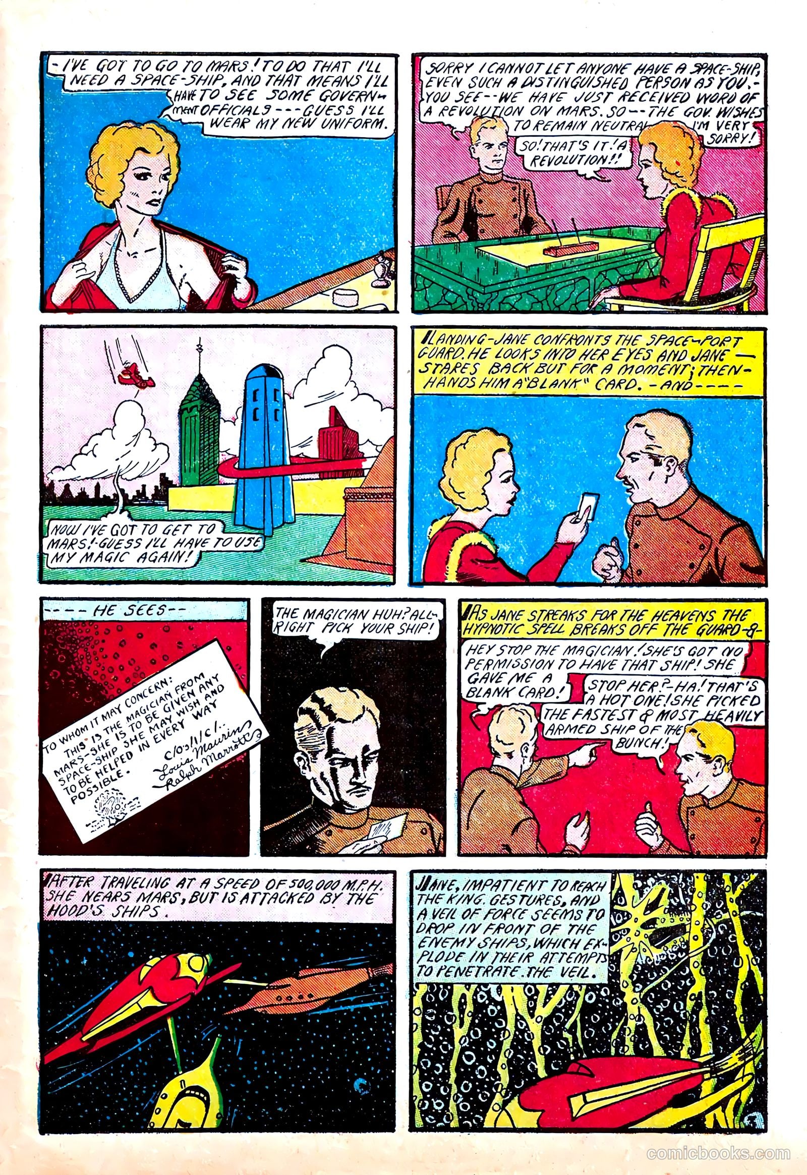 Amazing Man Comics #11 (1940) — page 61 of 68
