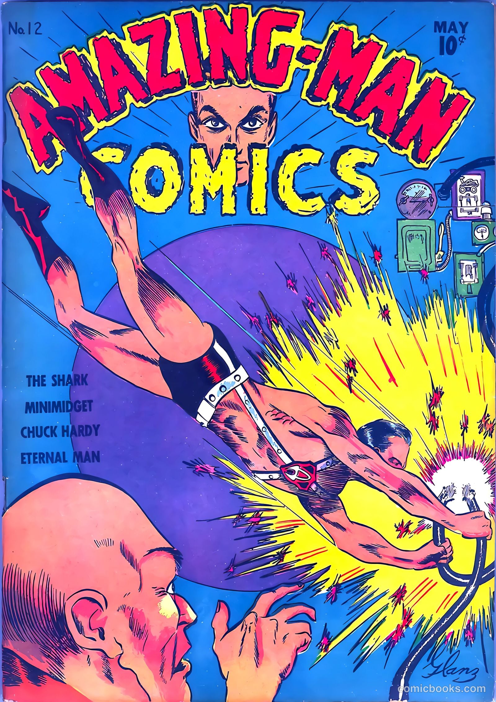 Amazing Man Comics #12