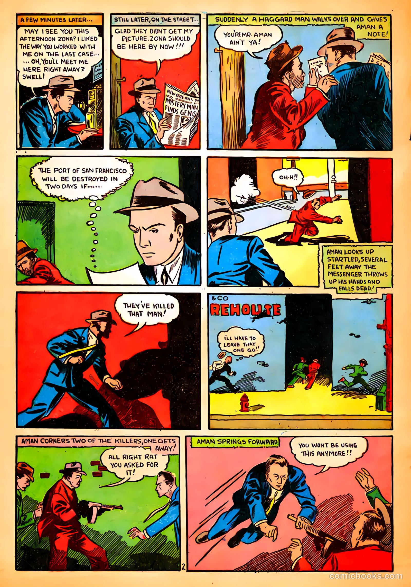 Amazing Man Comics #12 (1940) — page 4 of 68