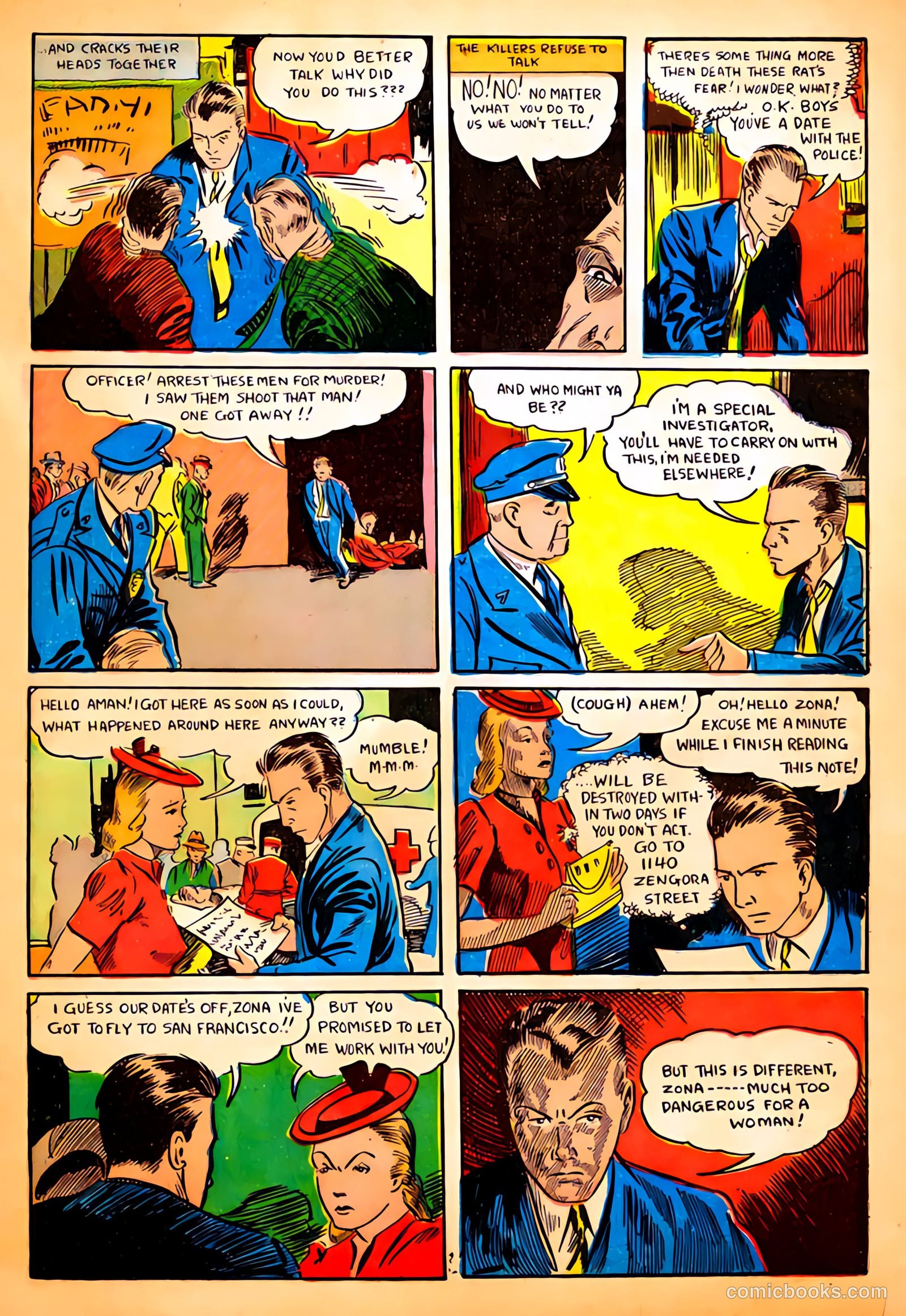 Amazing Man Comics #12 (1940) — page 5 of 68