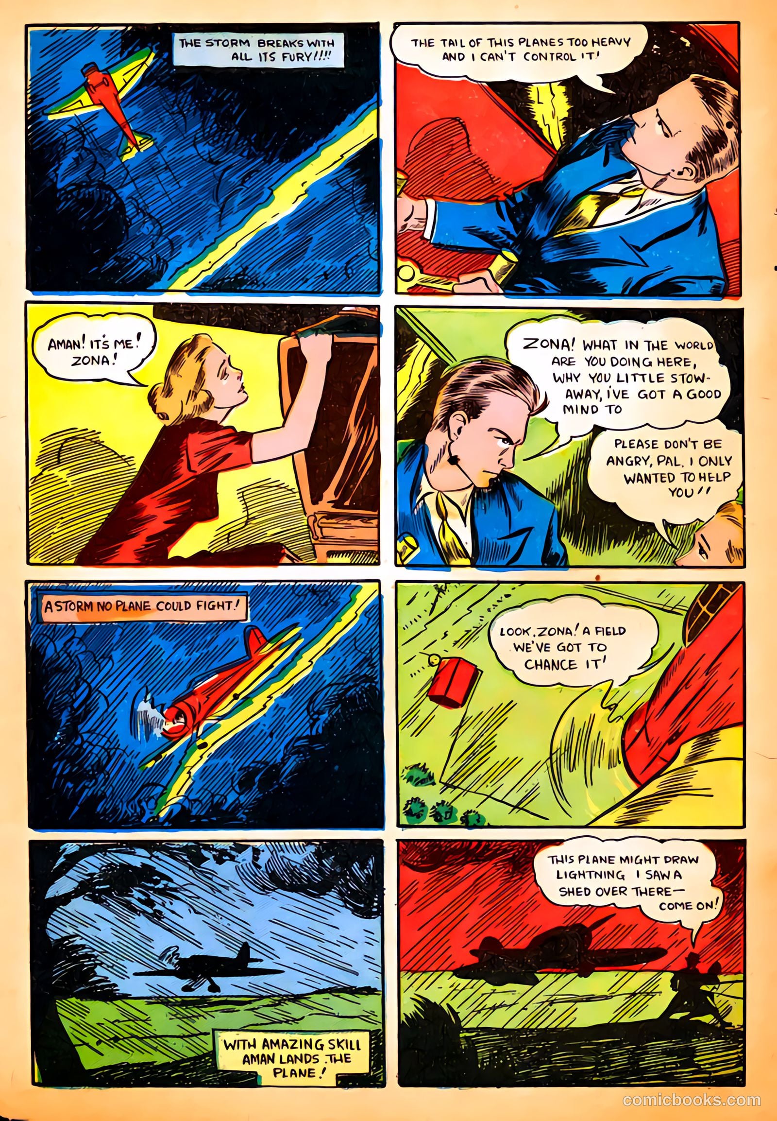 Amazing Man Comics #12 (1940) — page 8 of 68