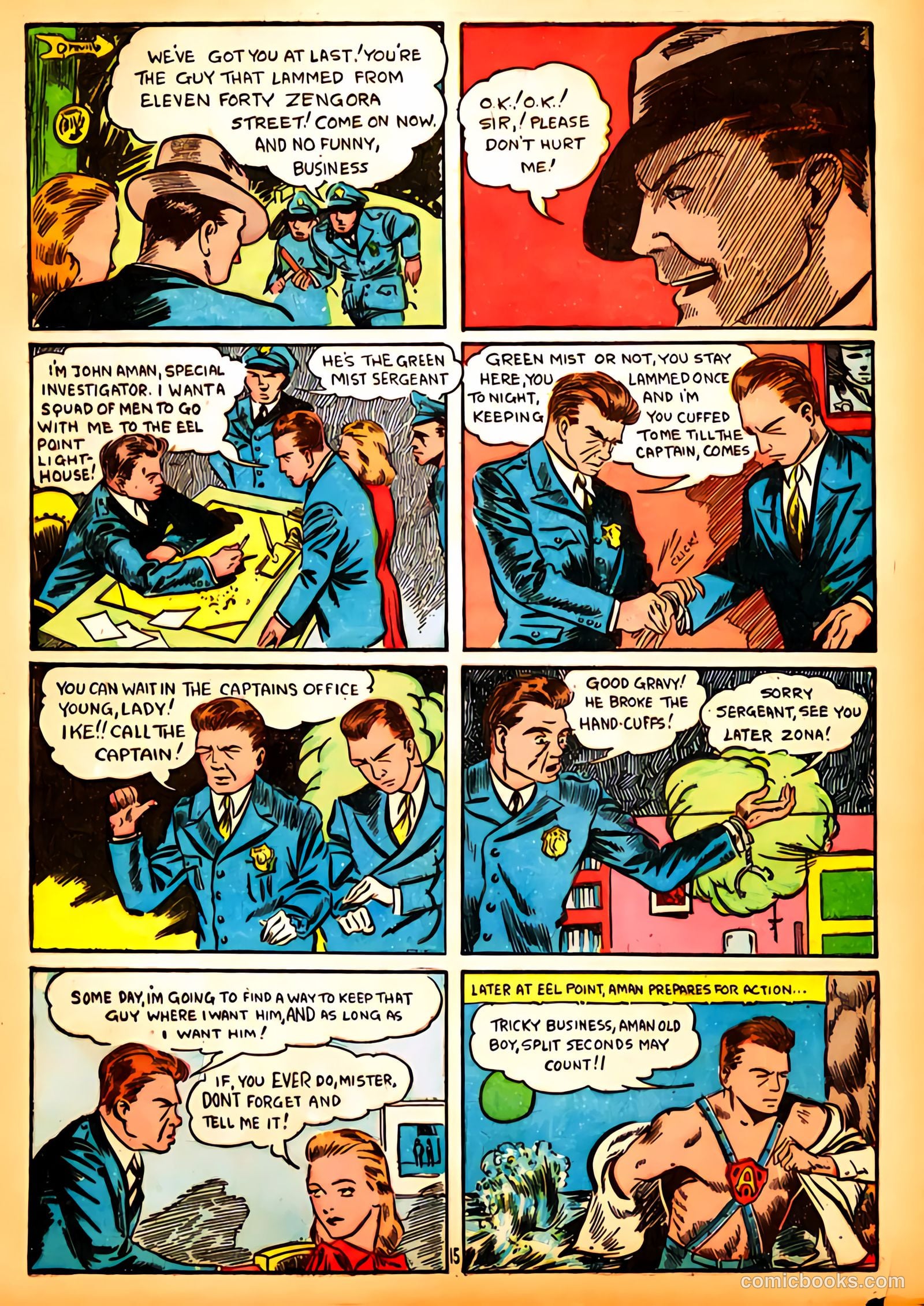 Amazing Man Comics #12 (1940) — page 17 of 68