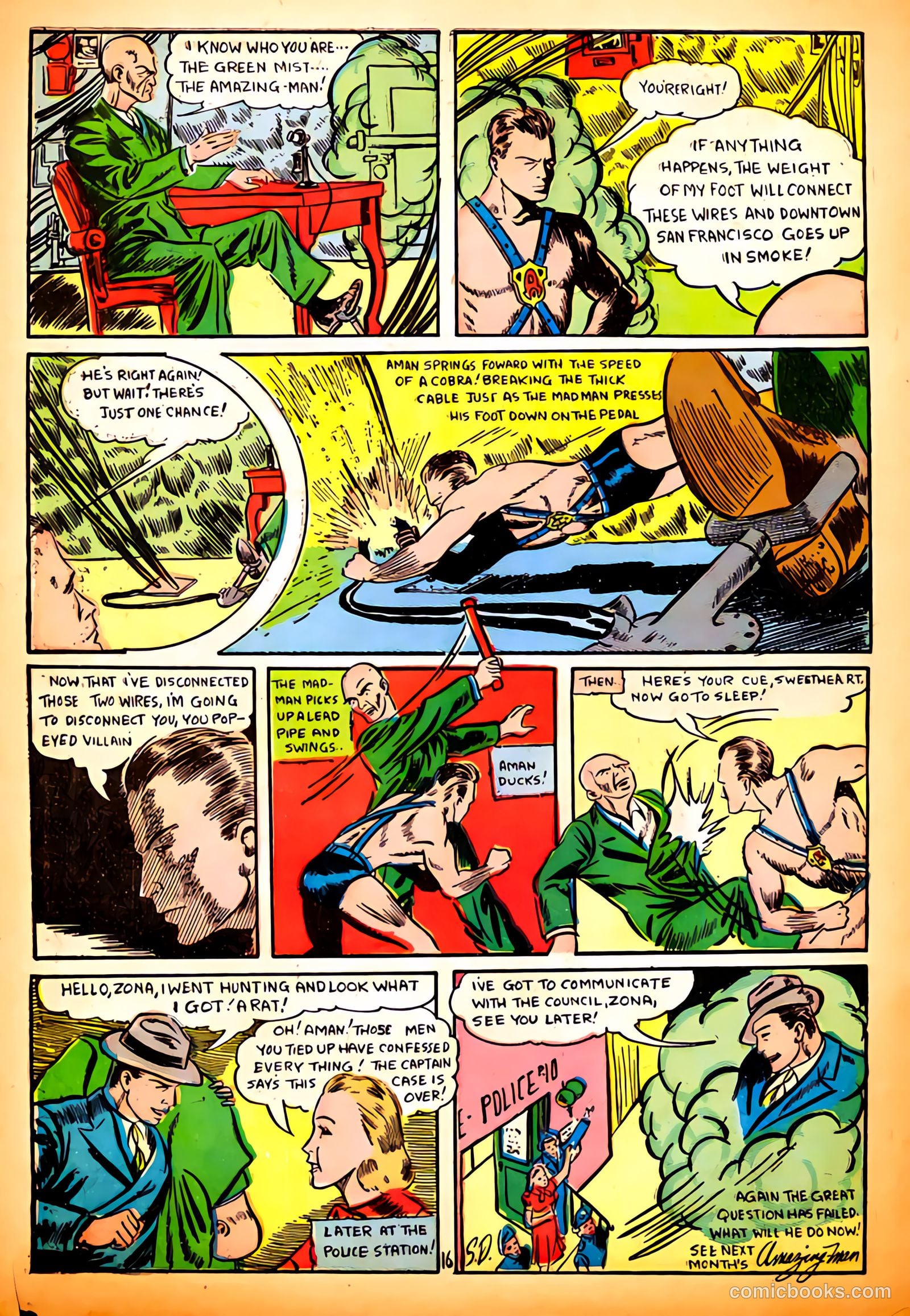 Amazing Man Comics #12 (1940) — page 18 of 68