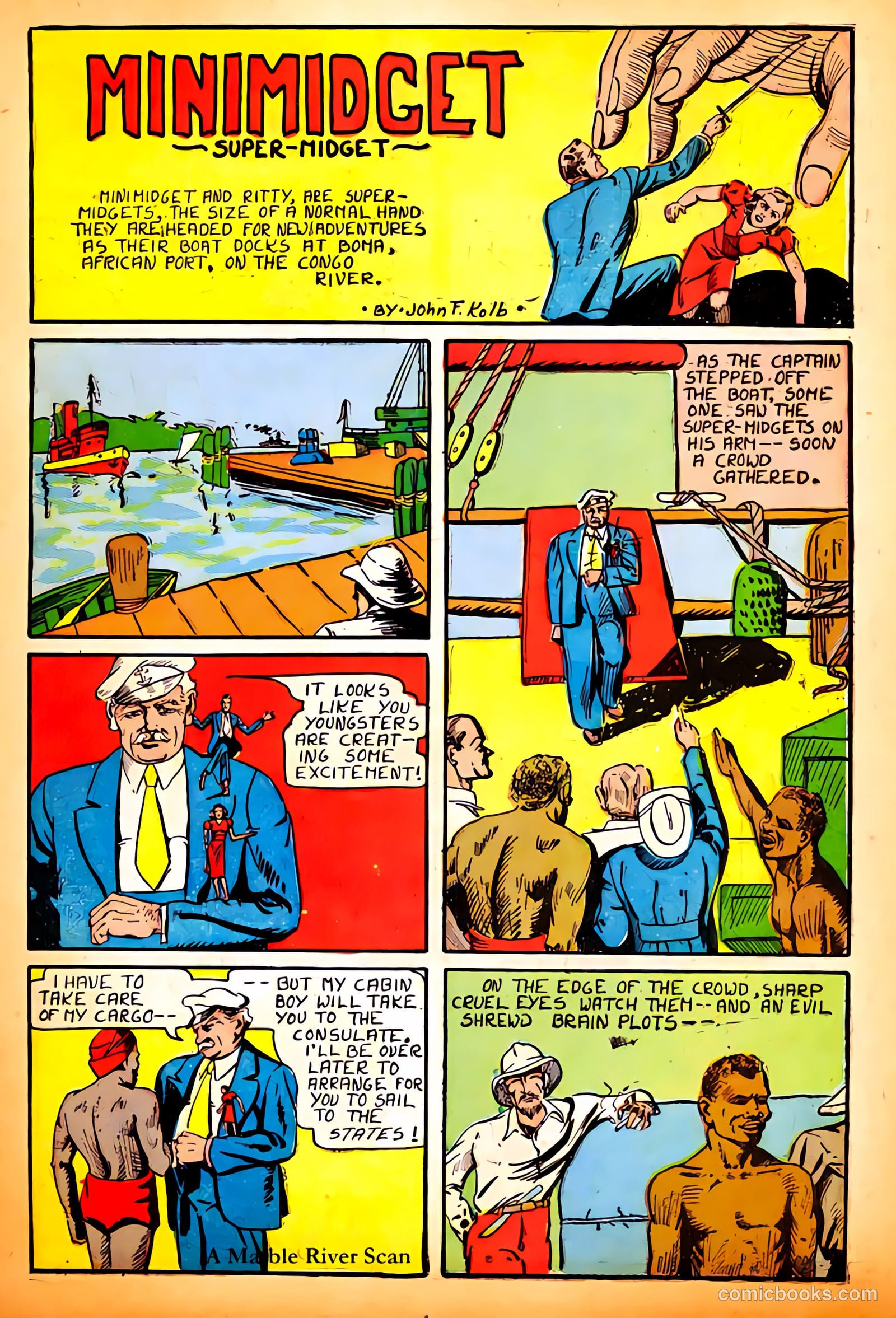 Amazing Man Comics #12 (1940) — page 19 of 68