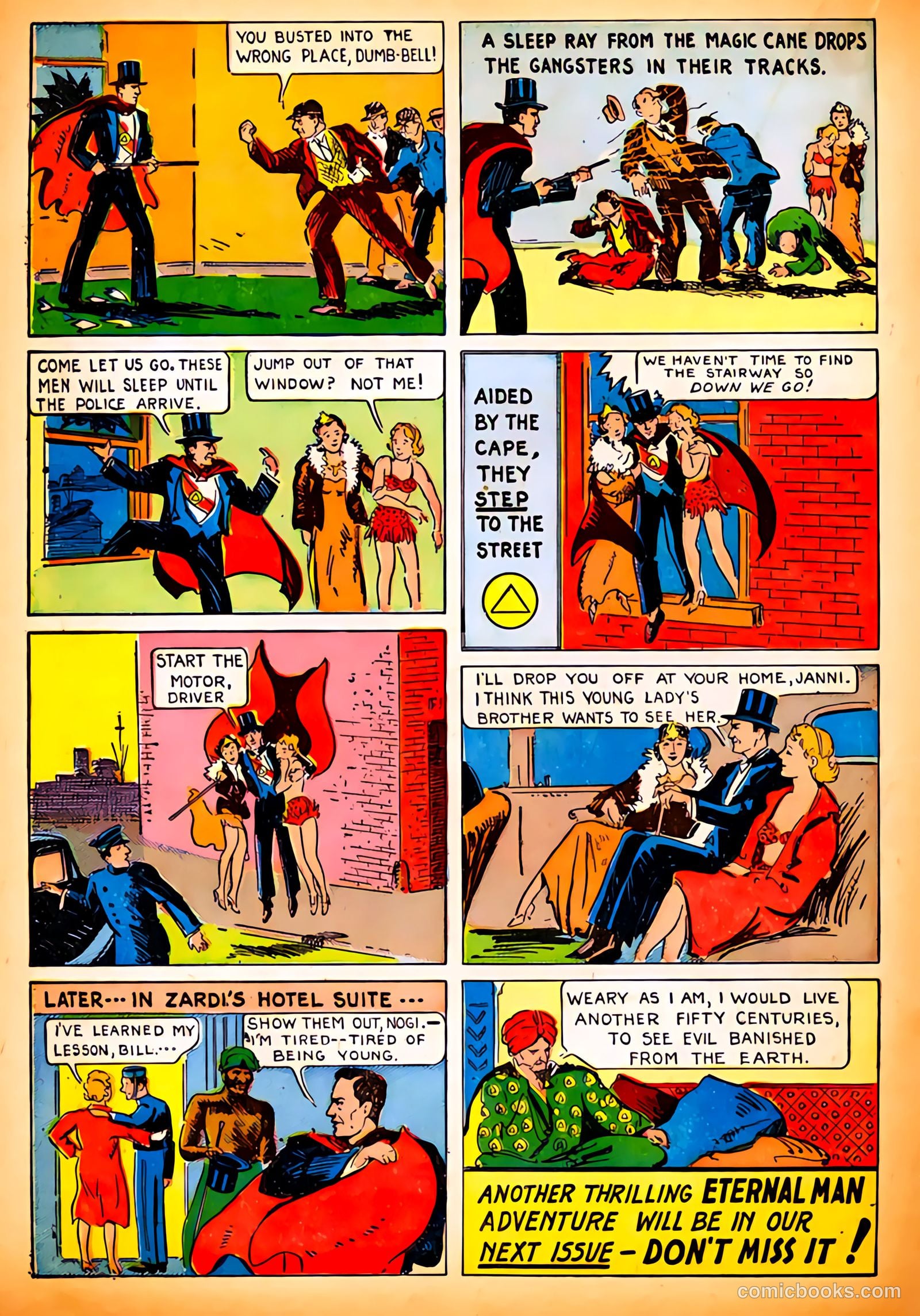 Amazing Man Comics #12 (1940) — page 32 of 68