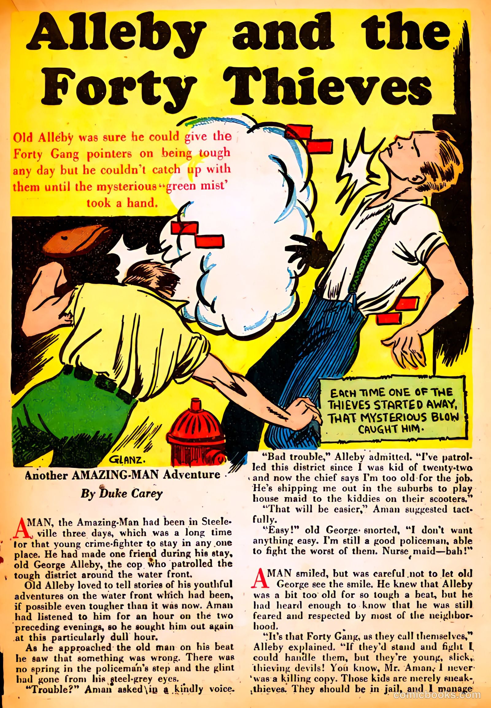 Amazing Man Comics #12 (1940) — page 33 of 68