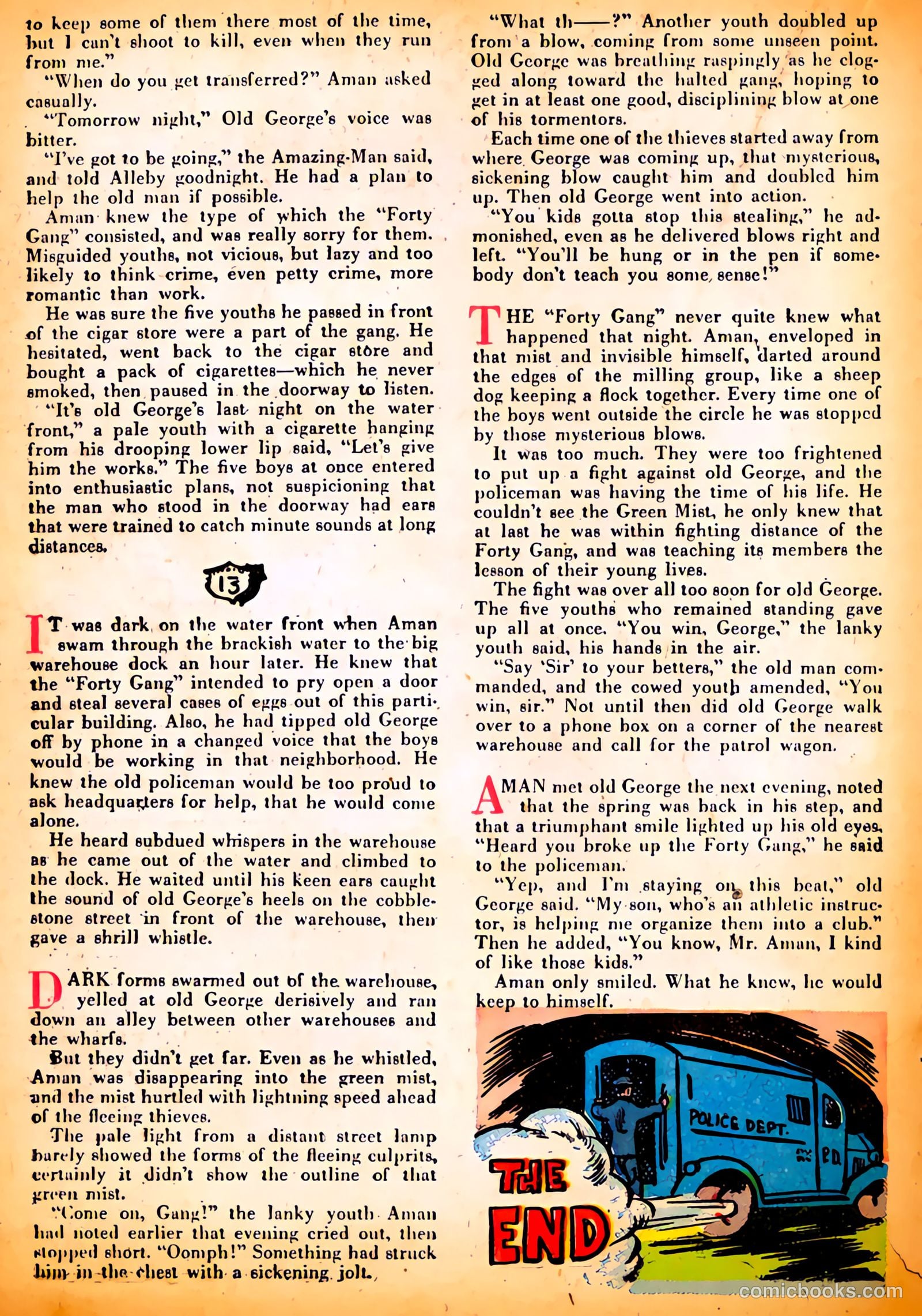 Amazing Man Comics #12 (1940) — page 34 of 68