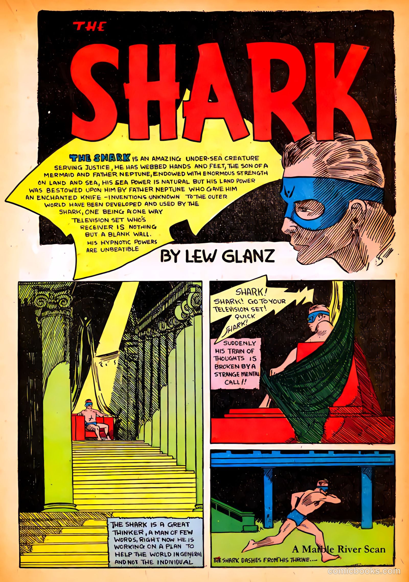 Amazing Man Comics #12 (1940) — page 35 of 68