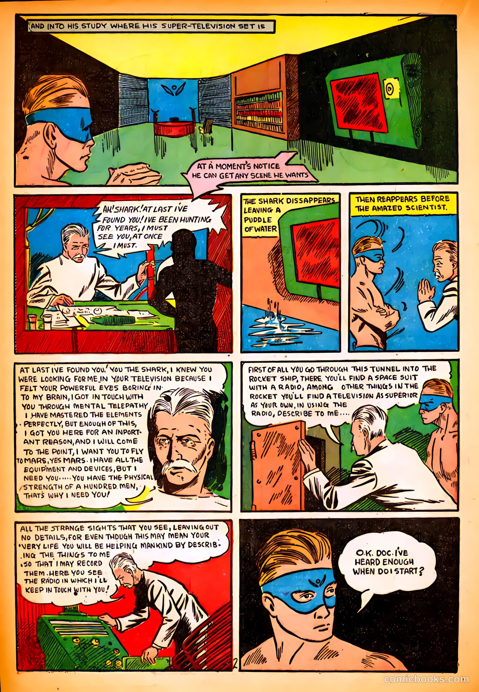 Amazing Man Comics #12 (1940) — page 36 of 68