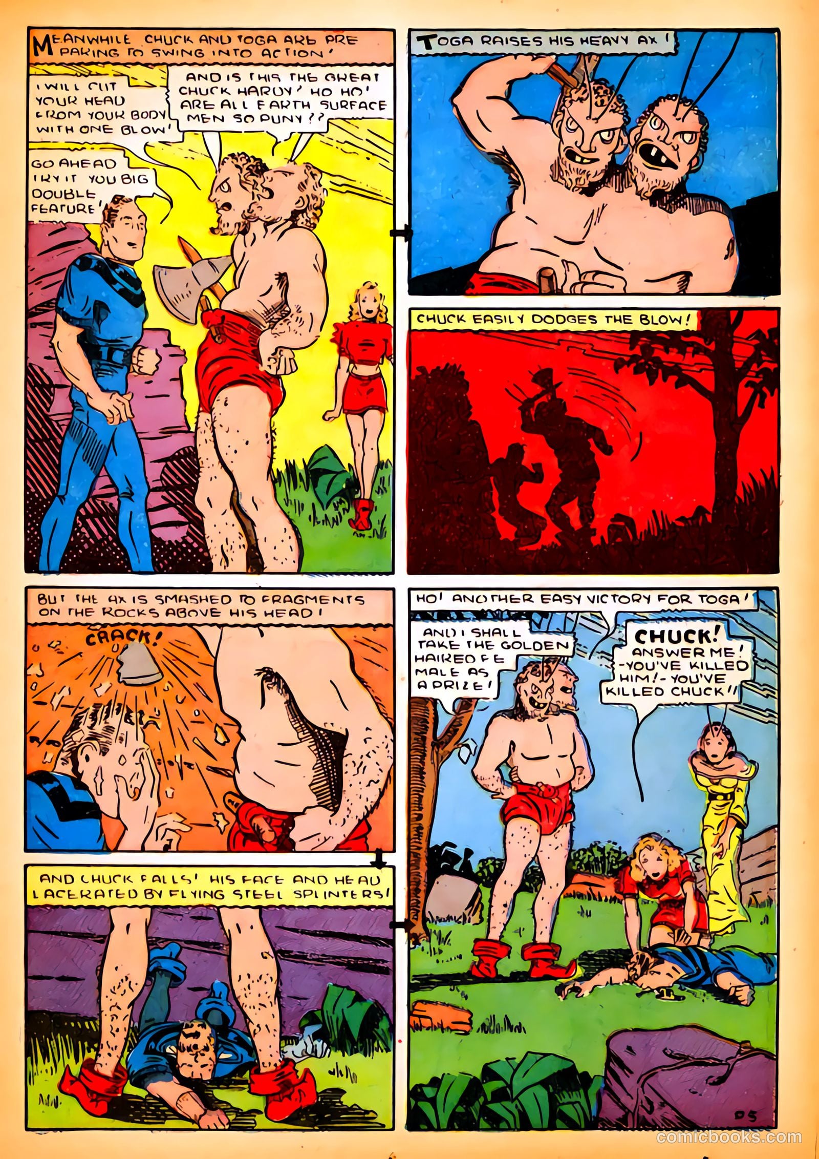 Amazing Man Comics #12 (1940) — page 47 of 68