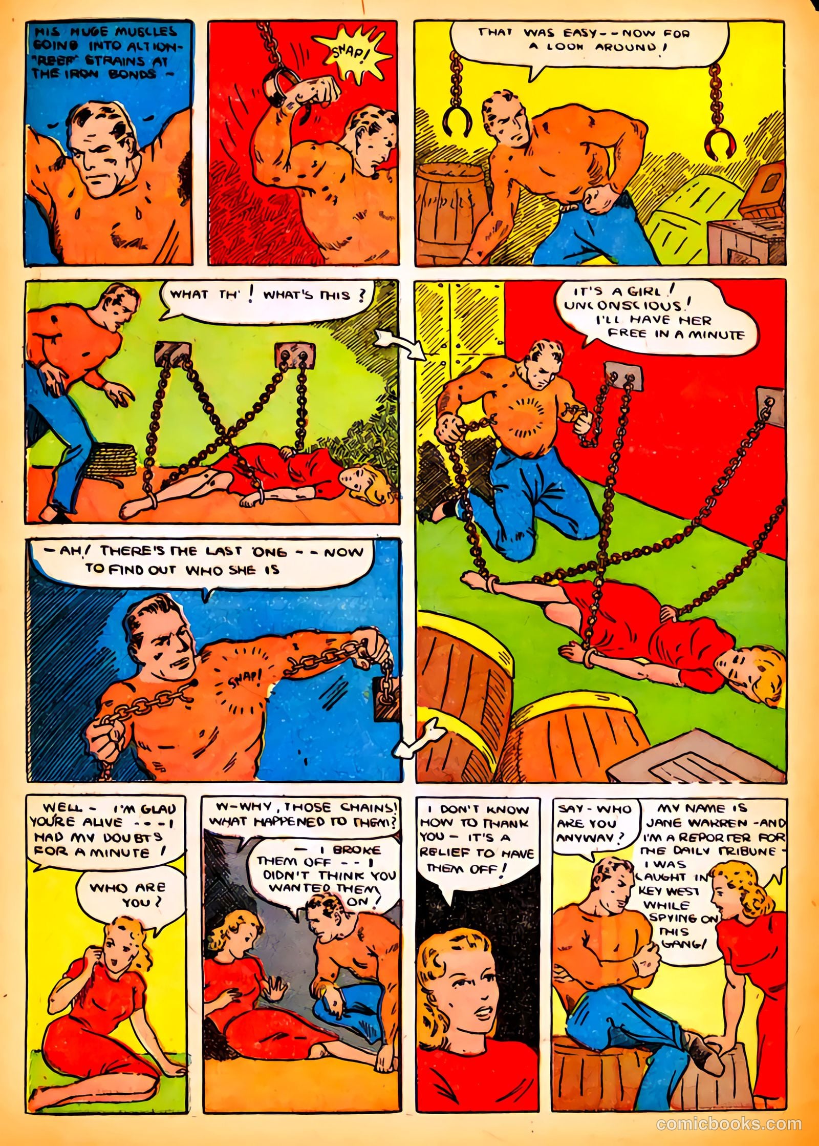 Amazing Man Comics #12 (1940) — page 53 of 68