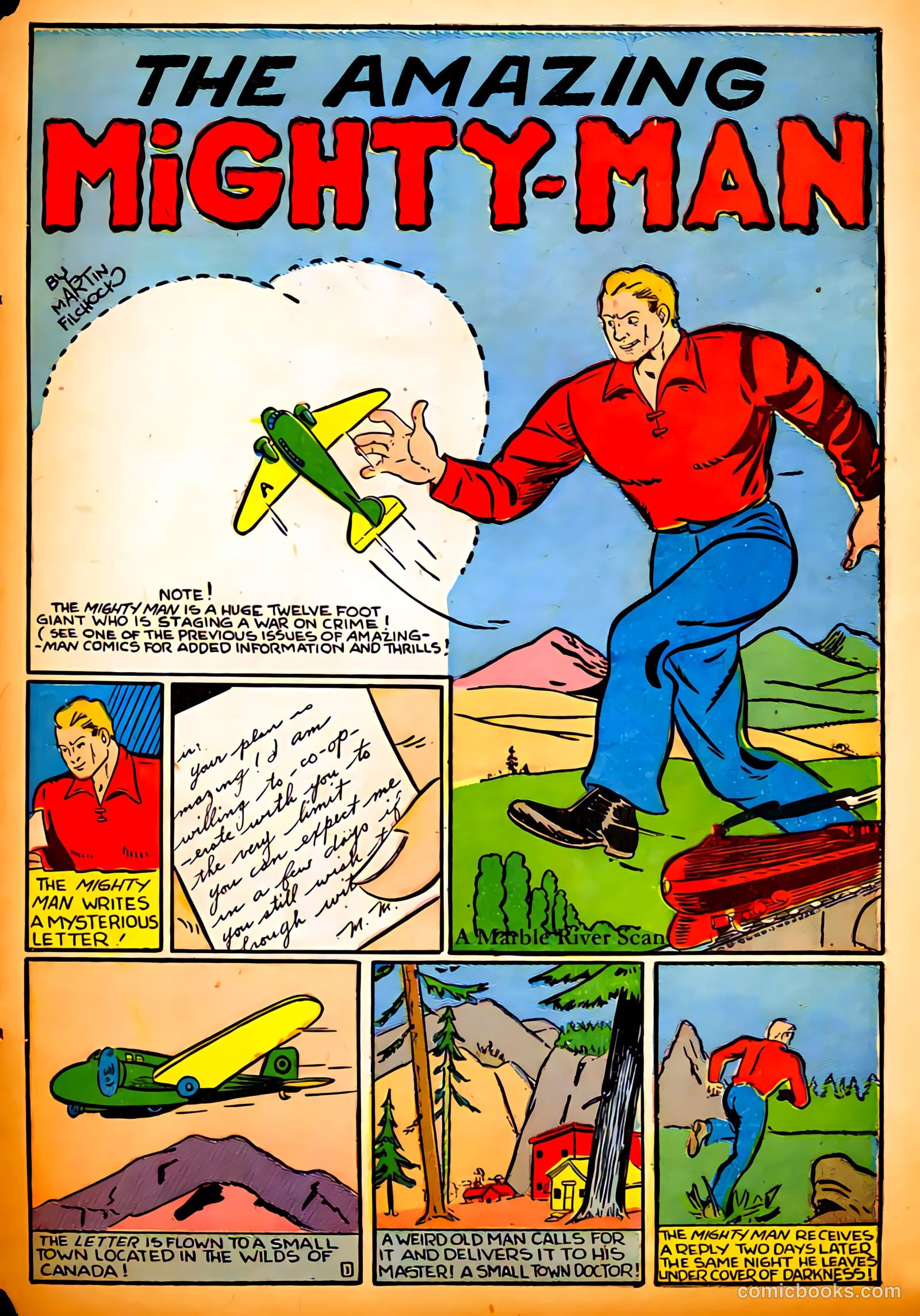 Amazing Man Comics #12 (1940) — page 59 of 68