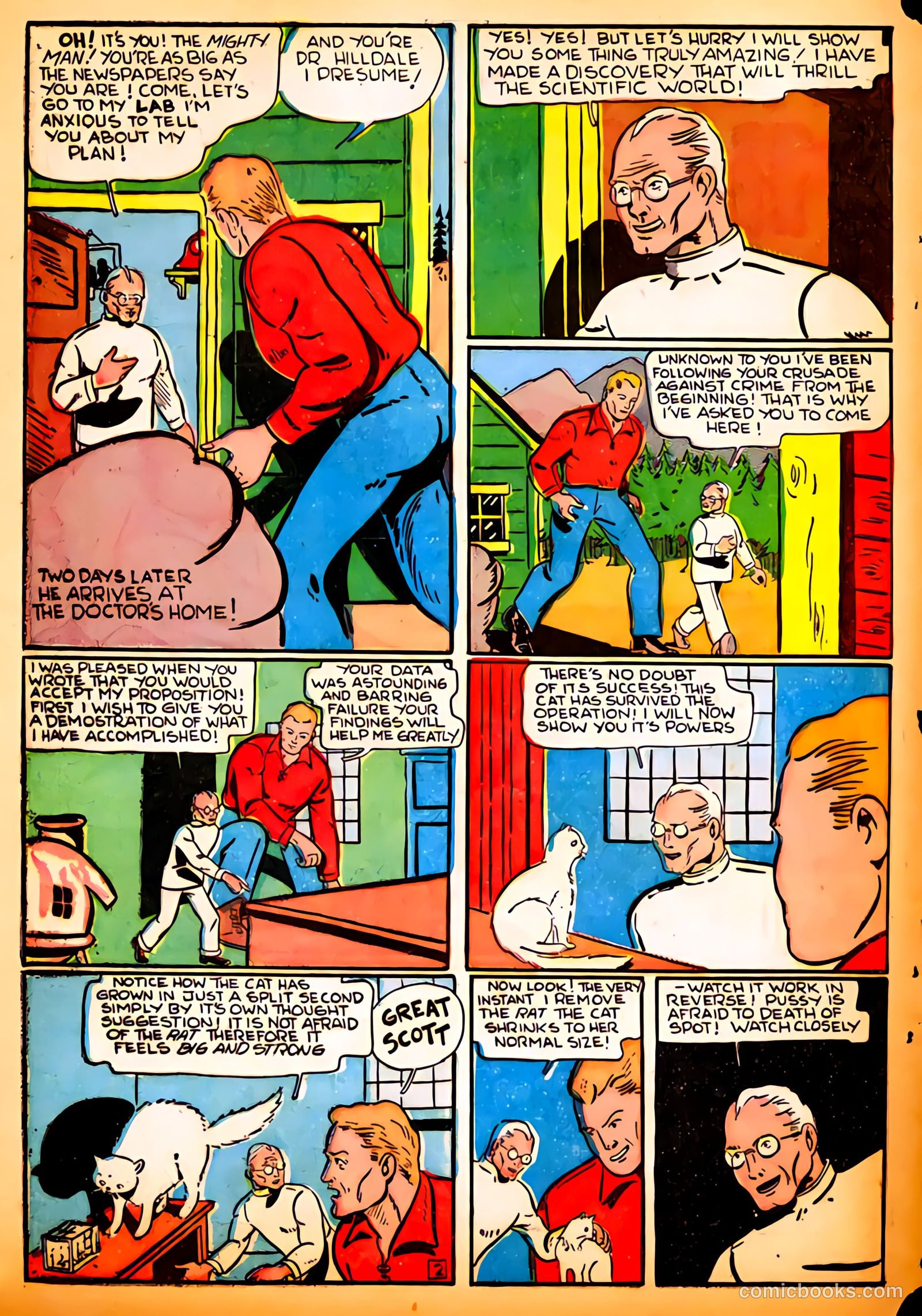 Amazing Man Comics #12 (1940) — page 60 of 68