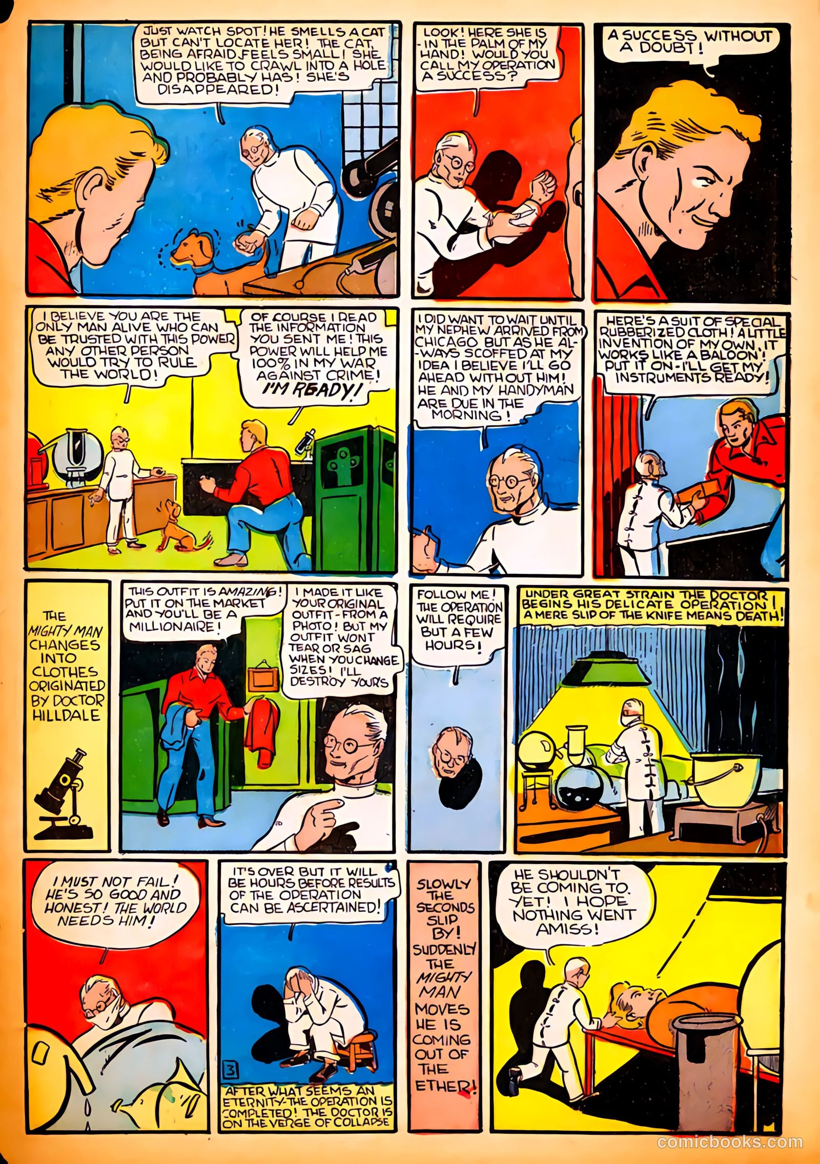 Amazing Man Comics #12 (1940) — page 61 of 68