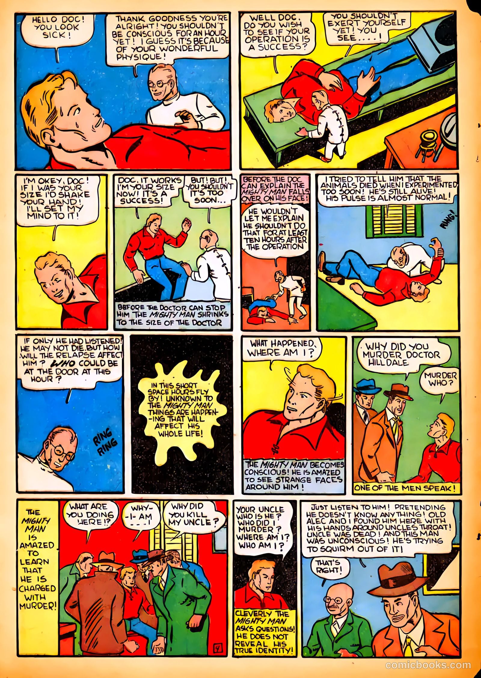 Amazing Man Comics #12 (1940) — page 62 of 68