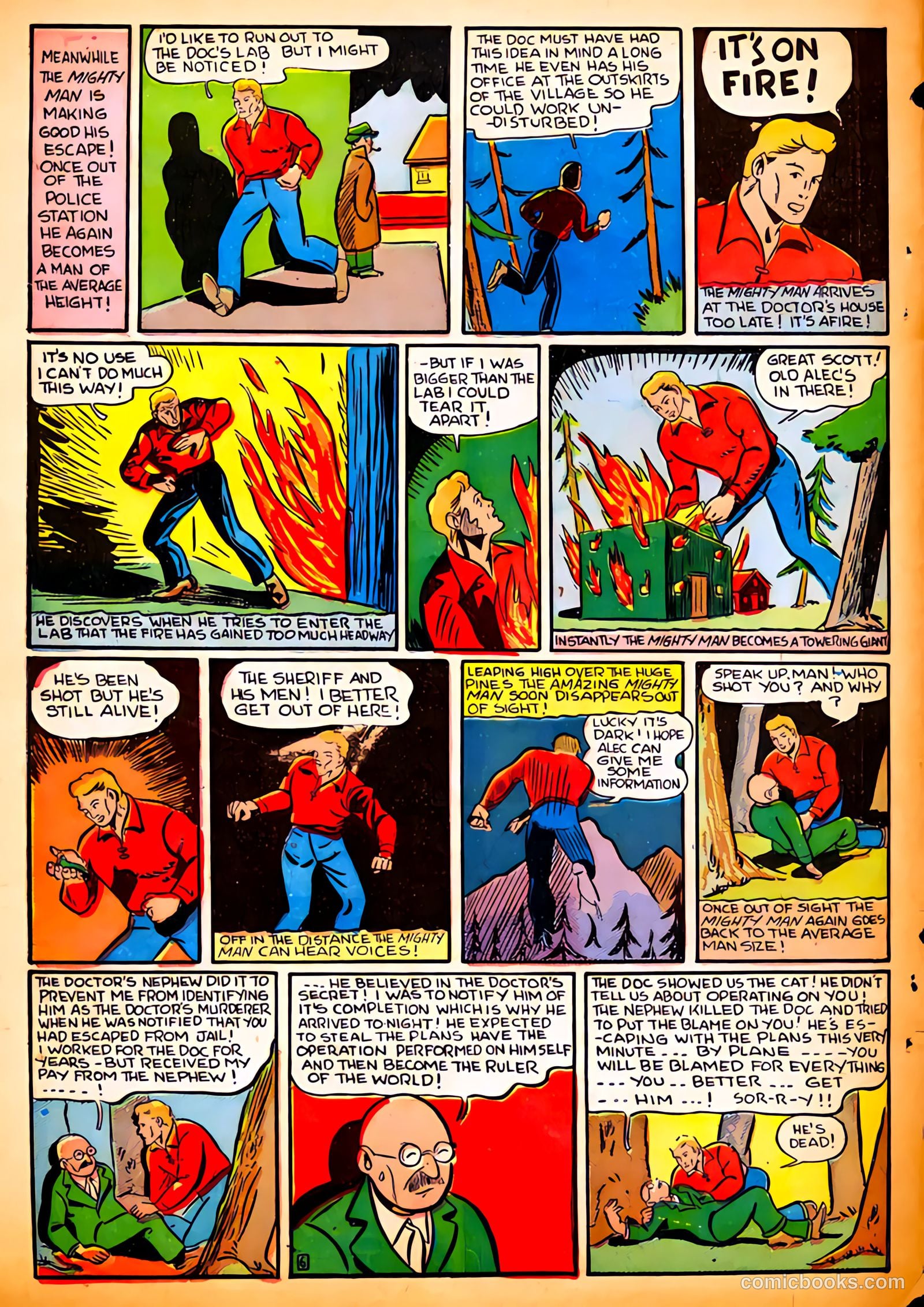 Amazing Man Comics #12 (1940) — page 64 of 68