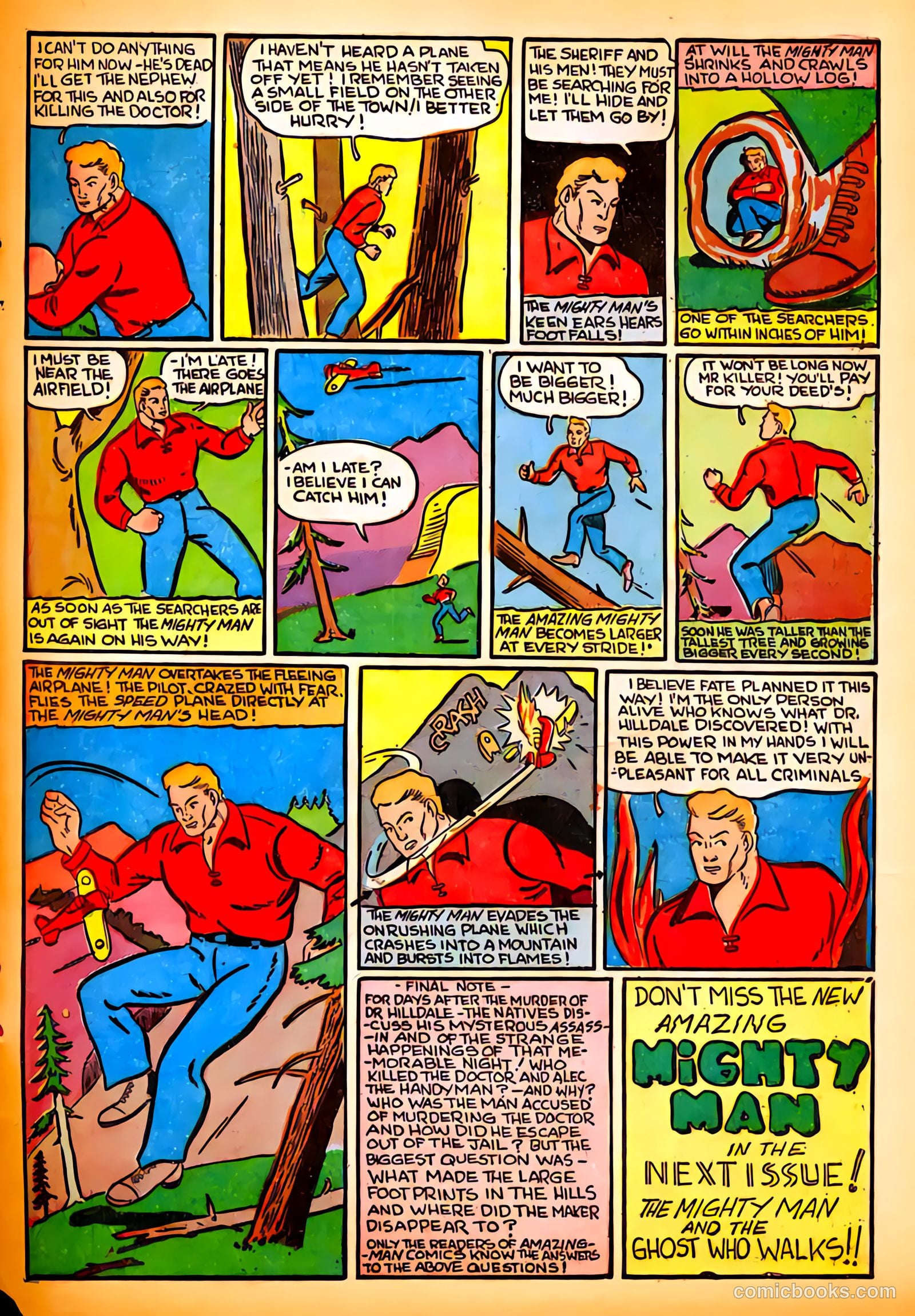 Amazing Man Comics #12 (1940) — page 65 of 68