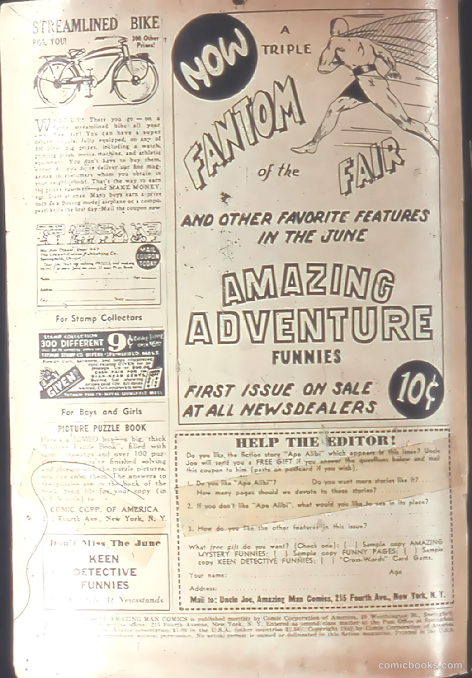 Amazing Man Comics #13 (1941) — page 2 of 68