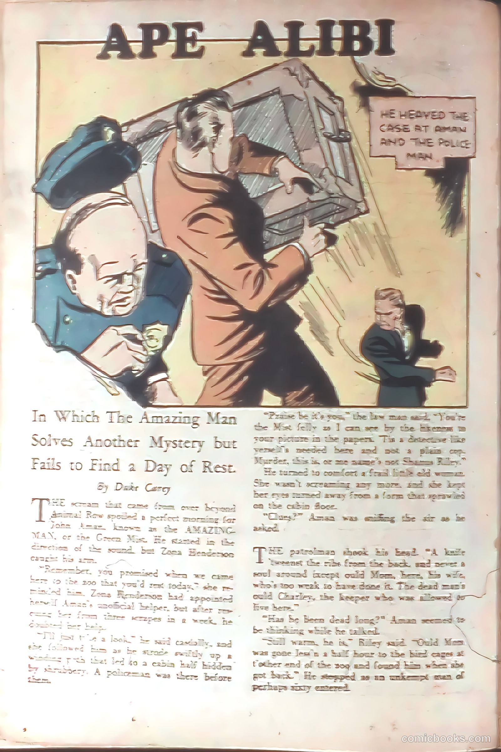 Amazing Man Comics #13 (1941) — page 34 of 68