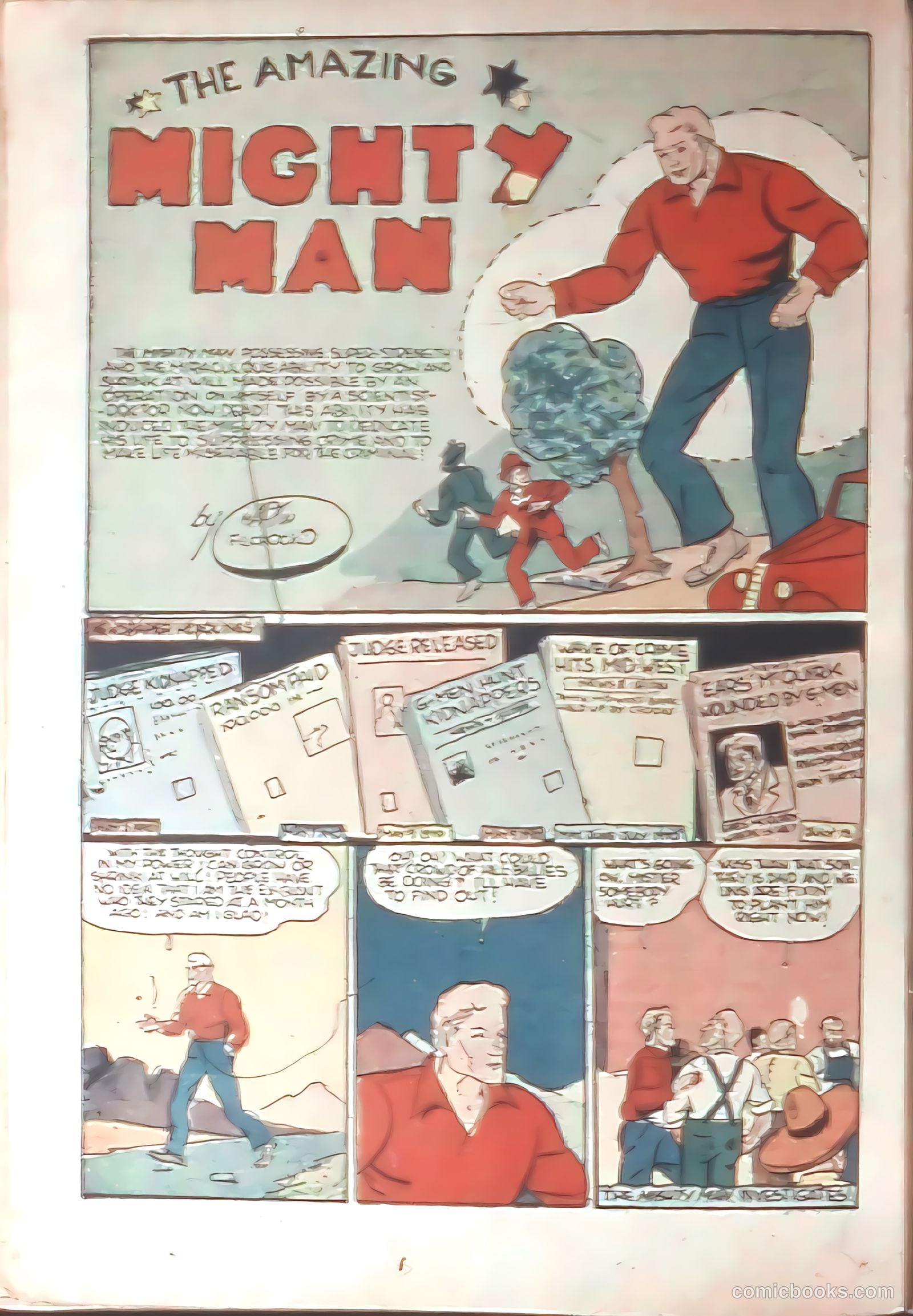 Amazing Man Comics #13 (1941) — page 36 of 68