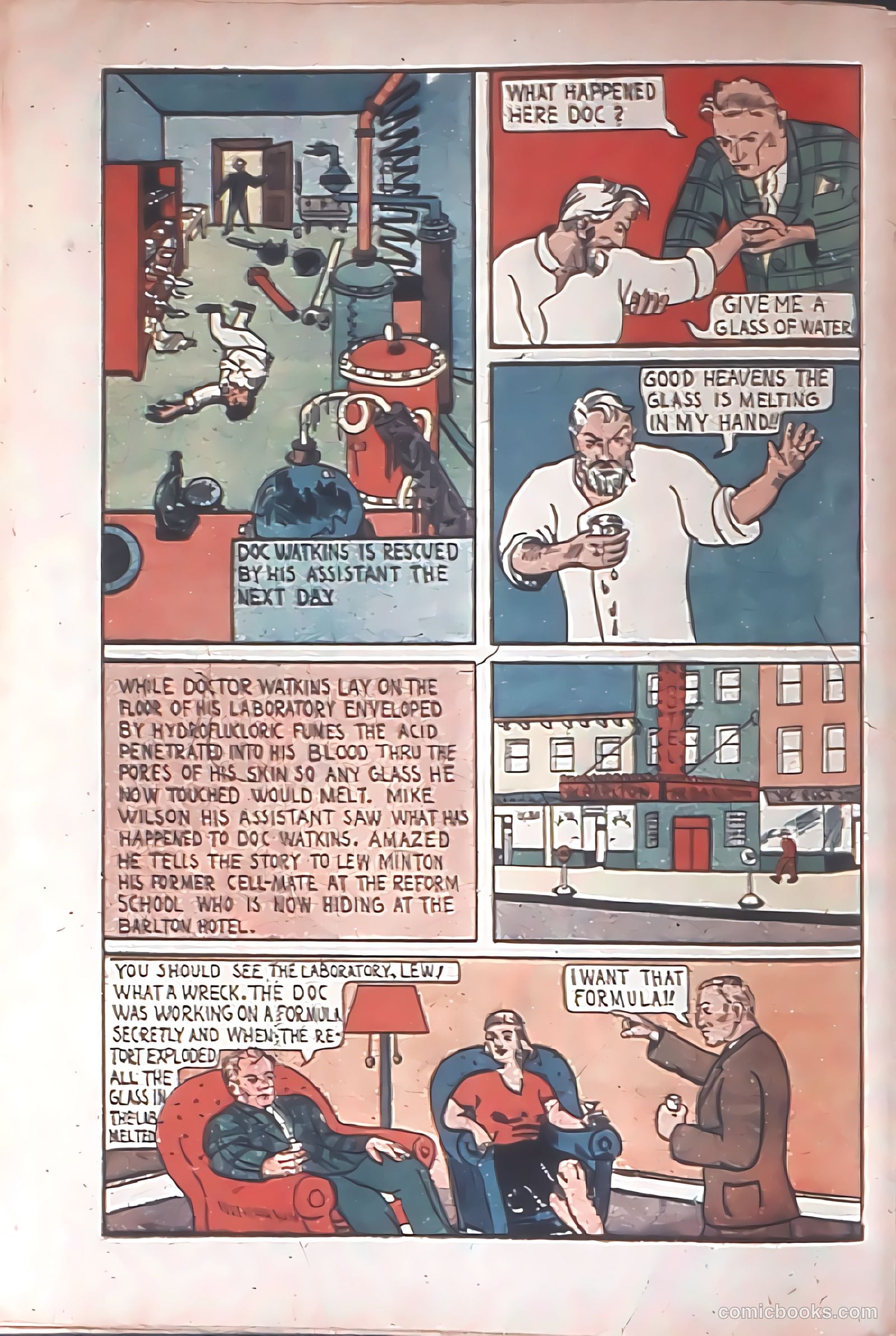 Amazing Man Comics #13 (1941) — page 60 of 68