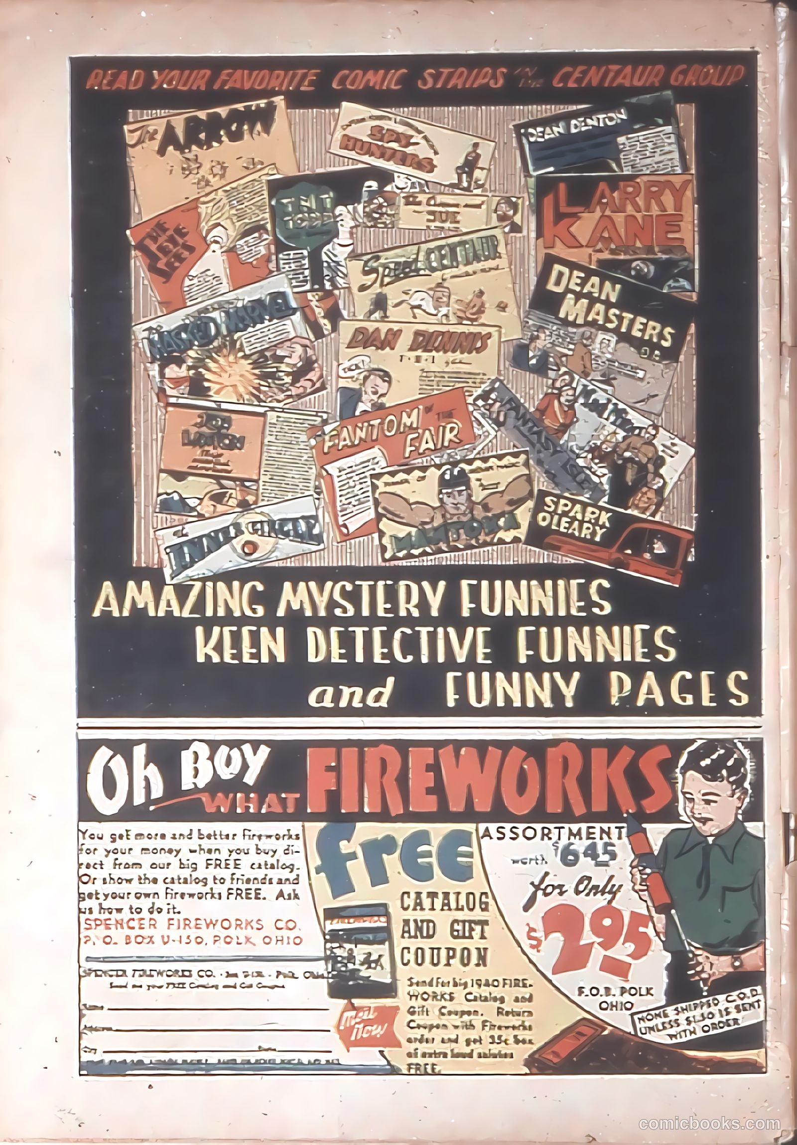Amazing Man Comics #13 (1941) — page 66 of 68