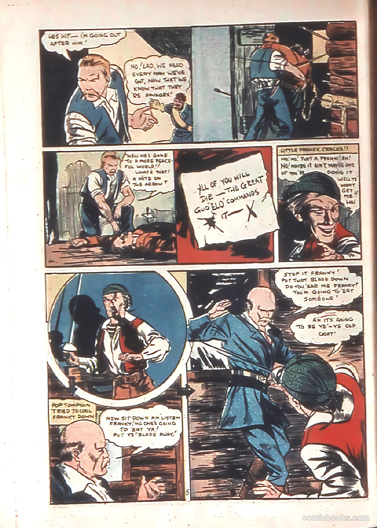 Amazing Man Comics #14 (1940) — page 62 of 68