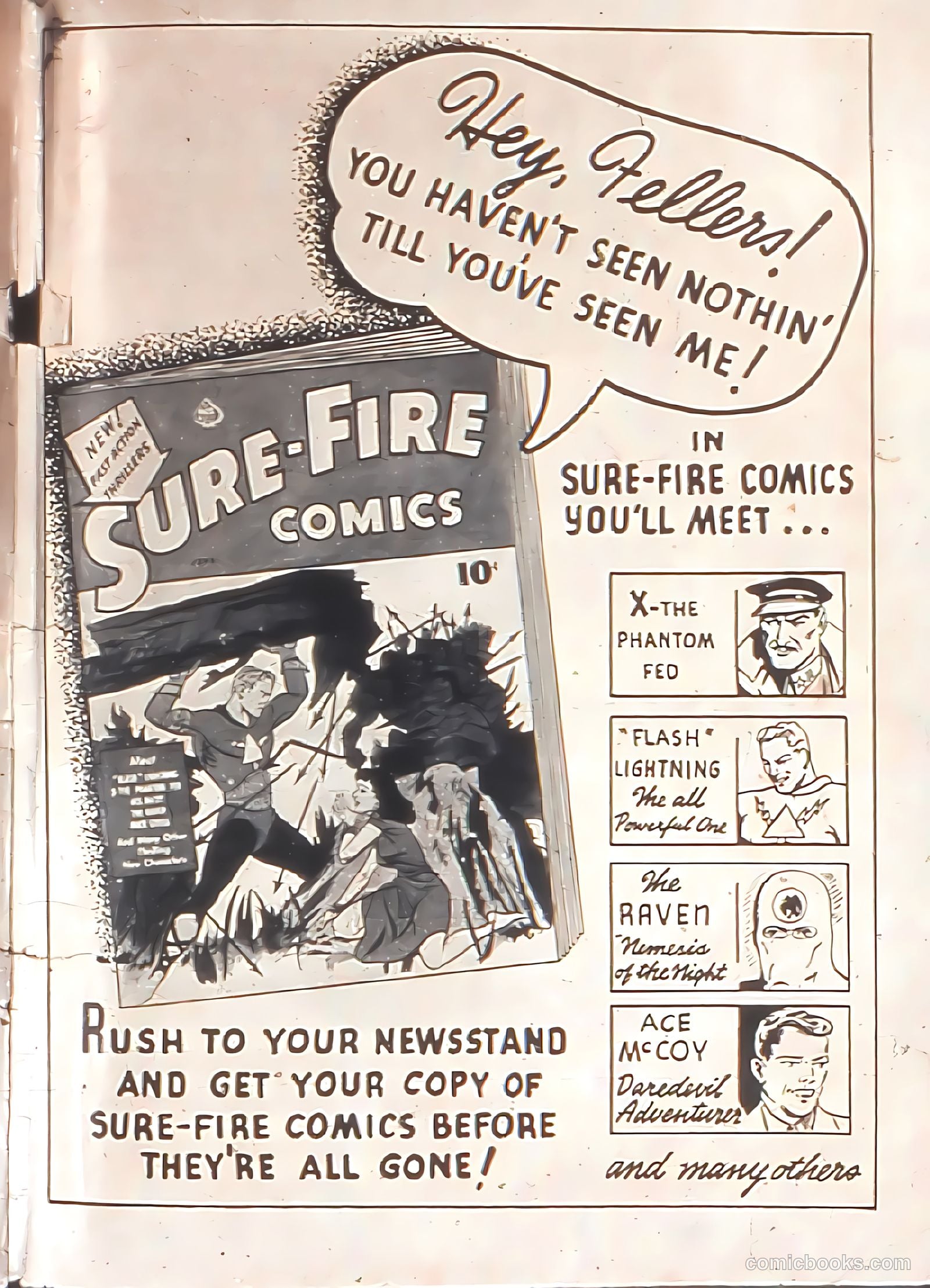 Amazing Man Comics #14 (1940) — page 67 of 68